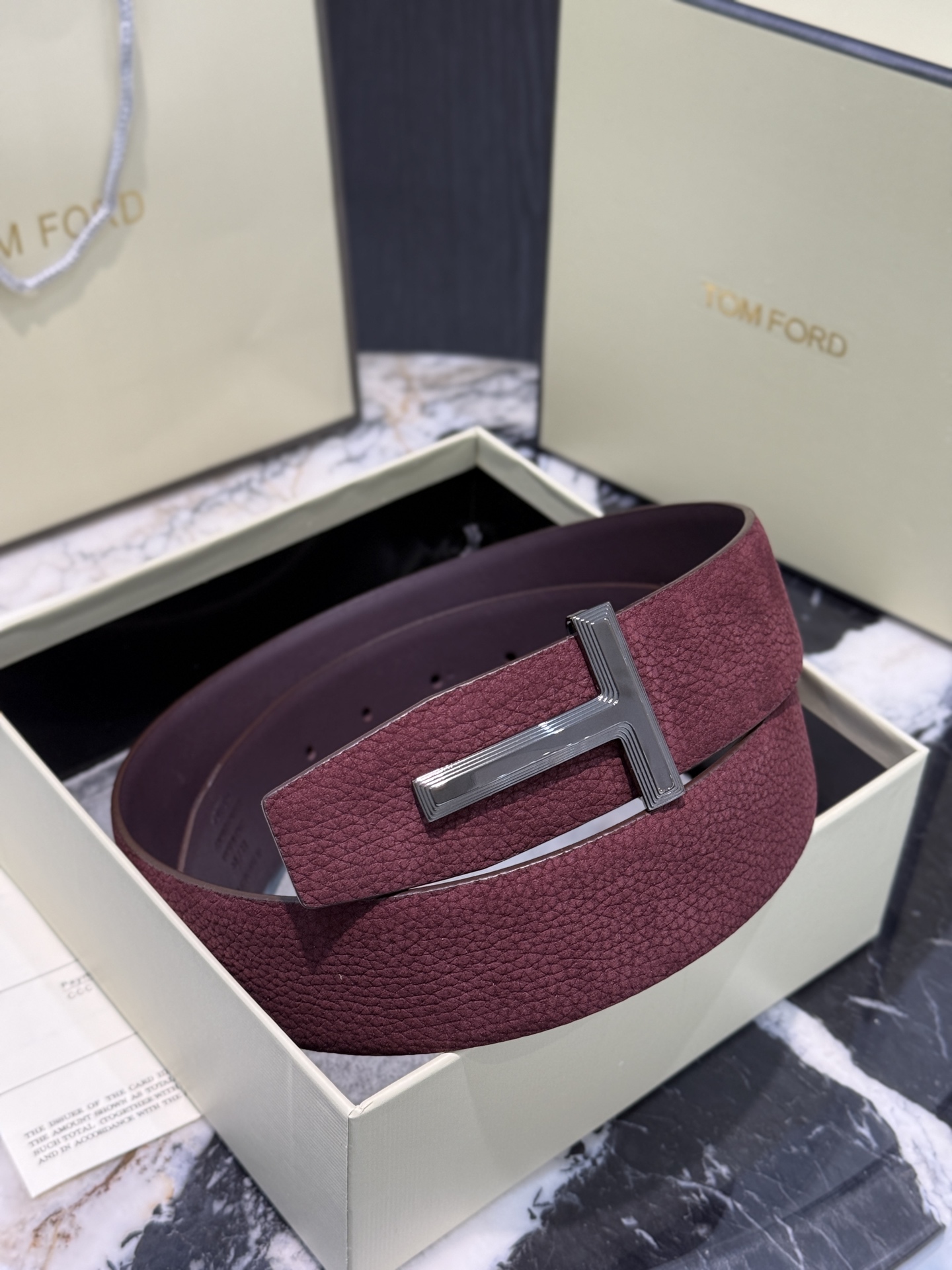 P170 TOM FORD 4.0cm UomoCintura