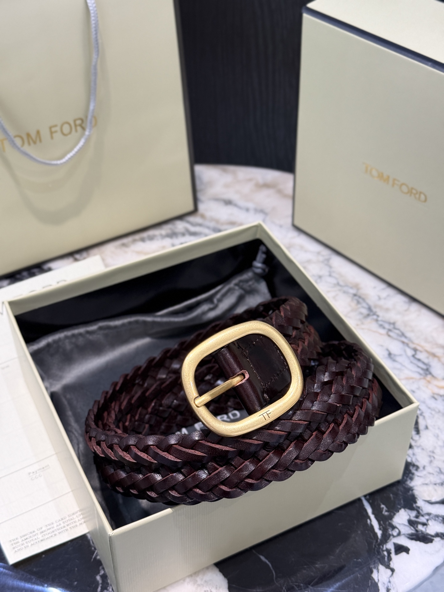 TOM FORD 3.5cm P200 UomoCintura