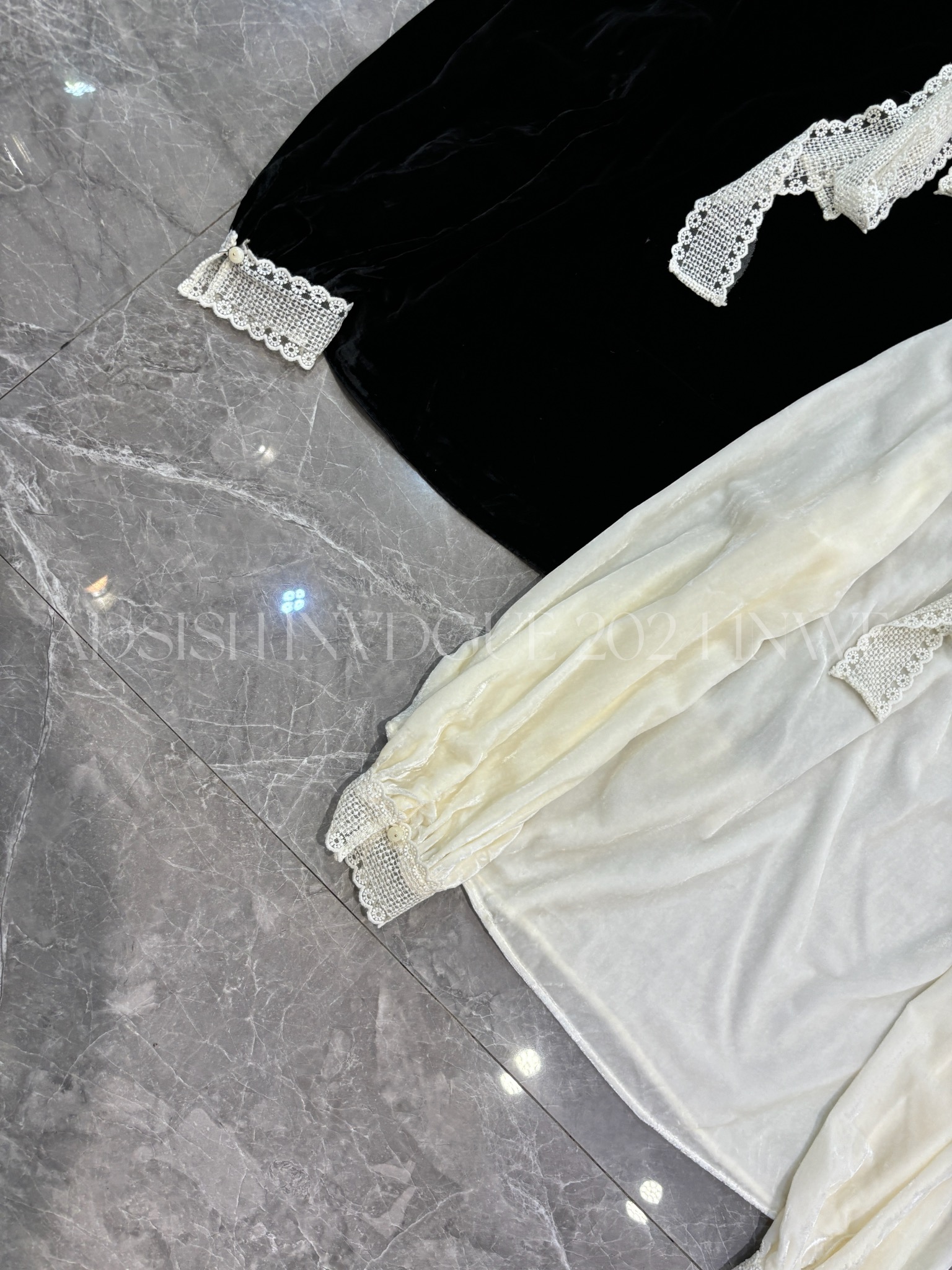 Elegant French-style Women’s Dress with Delicate Lace Details for Sophisticated Look - 图片 9