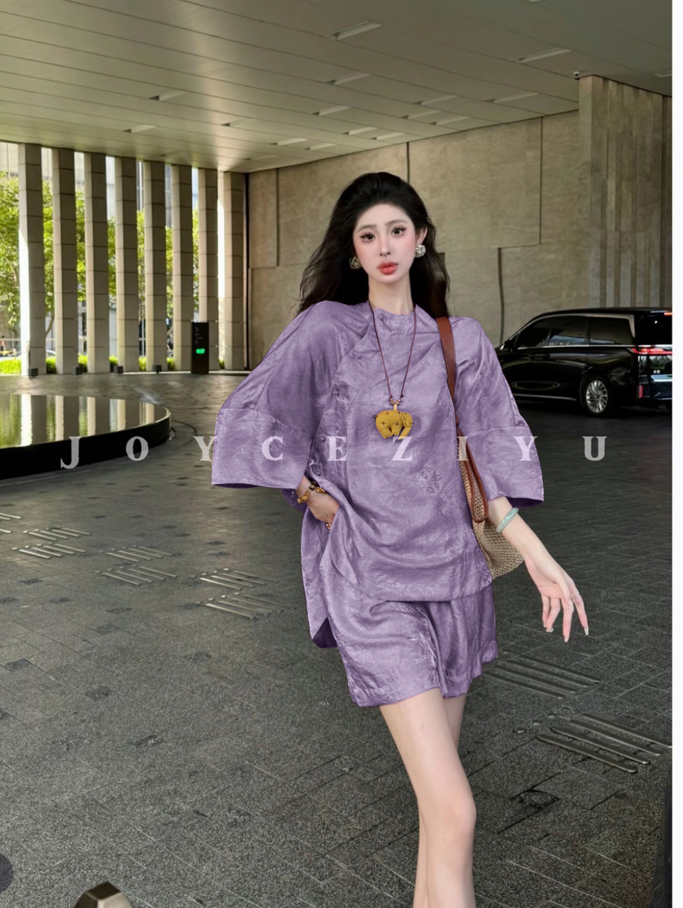 High-end Women’s Suit Support with Small Fragrance Pack for Exquisite Style - 图片 3