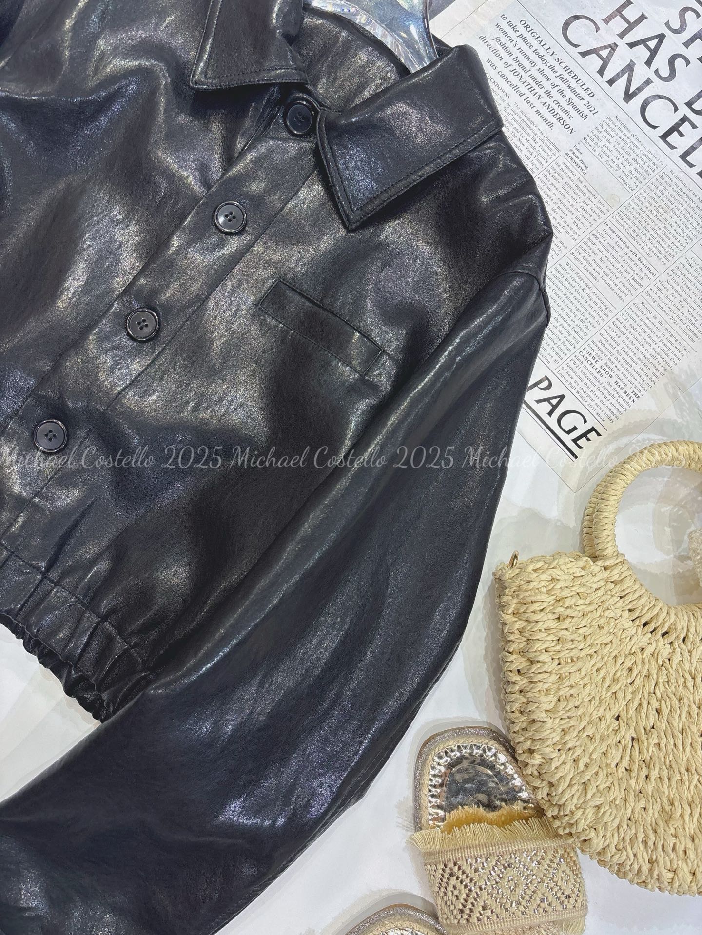 Elegant French Retro PU Leather Jacket - Timeless Style, Comfortable Fit 9 i1754892936891 7454 0 7