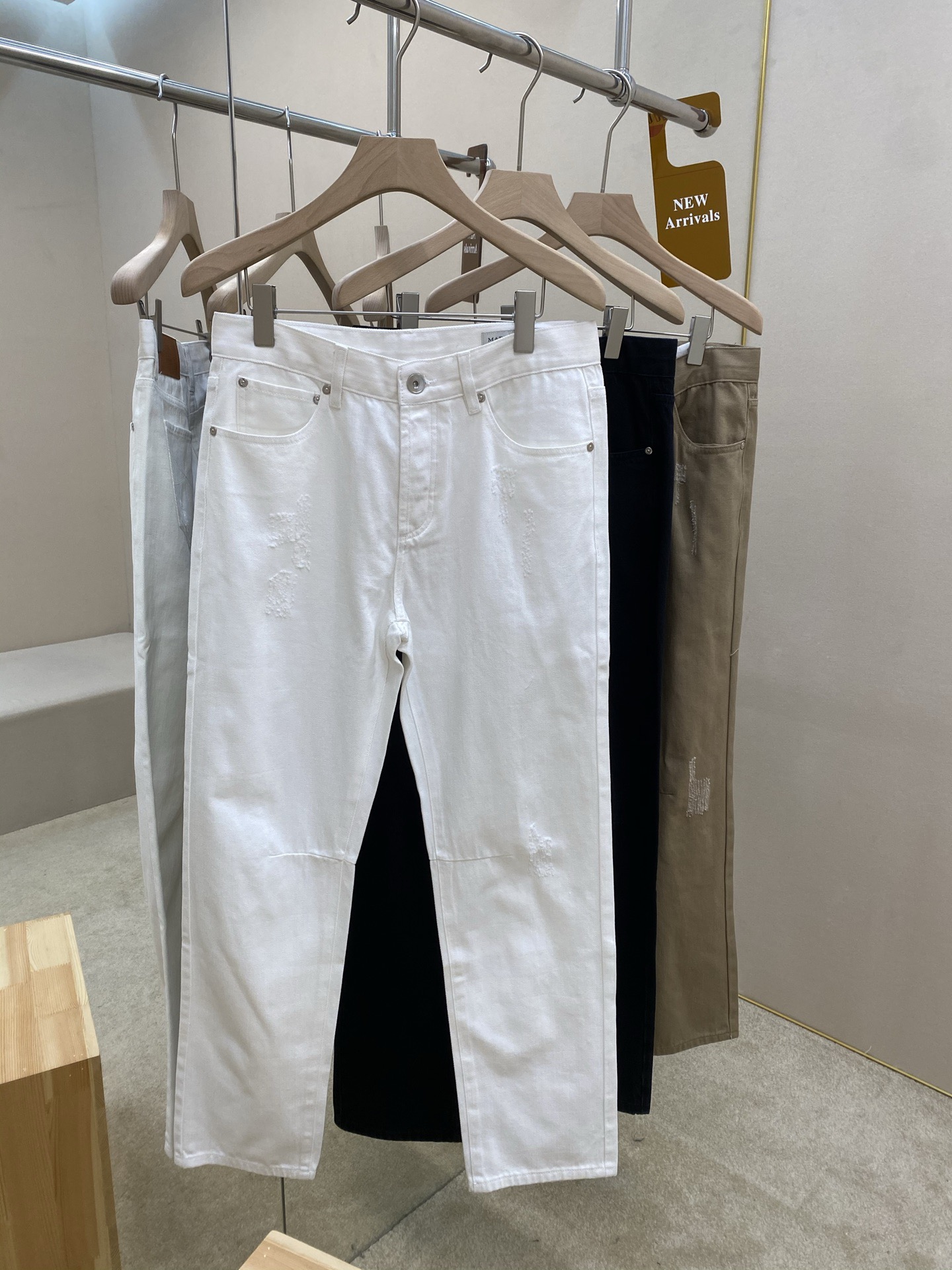 브루넬로쿠치넬리 코튼 데님 슬림핏 청바지 상세 이미지 2