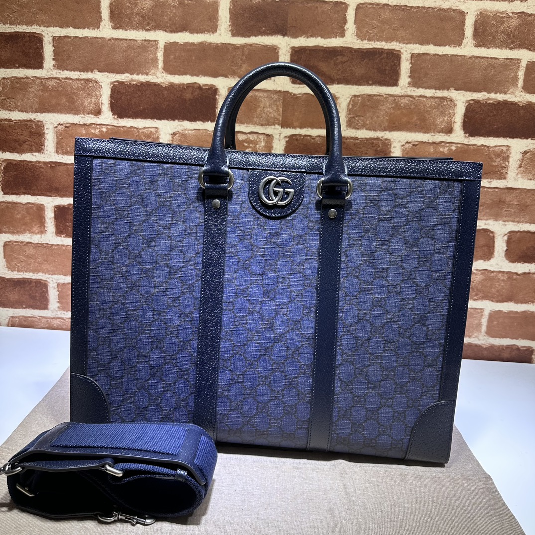 NO:199484,The quality of the counter, top-quality original goods, real-life photos!  Model number 724665 dark blue PVC ~ Dimension width 43x height 35x side width 18.5cm, batch, GUCCI [original leather], gucci19860909专柜品质,顶级原单货,实物实拍！款号724665深蓝PVC～尺寸宽43x高35x侧宽18.5cm,批,GUCCI【原厂皮】,gucci,Bag