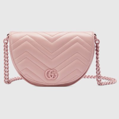 Gucci Marmont Bags Handbags Light Pink Fabric Mini