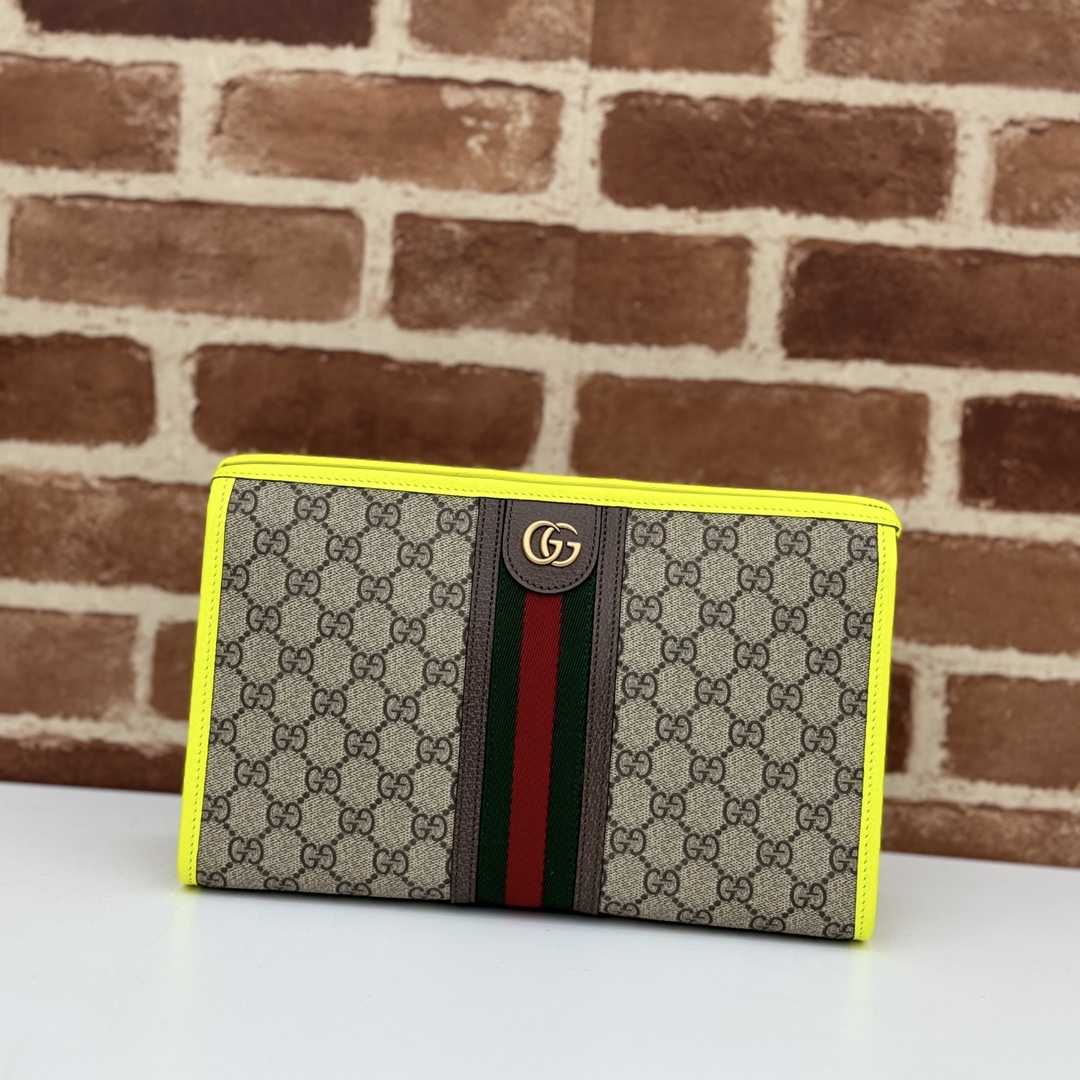 NO:185605,Authentic quality counter quality, top-level original goods, real-life photos!  Model number 598234 Coffee glue/fluorescent yellow, size width 28.5X height 18X side width 9, GUCCI large factory original leather, gucci19860909正品级 专柜品质,顶级原单货,实物实拍！款号598234啡胶/荧光黄,尺寸宽28.5X高18X侧宽9,,GUCCI大厂货原厂皮,gucci,Bag