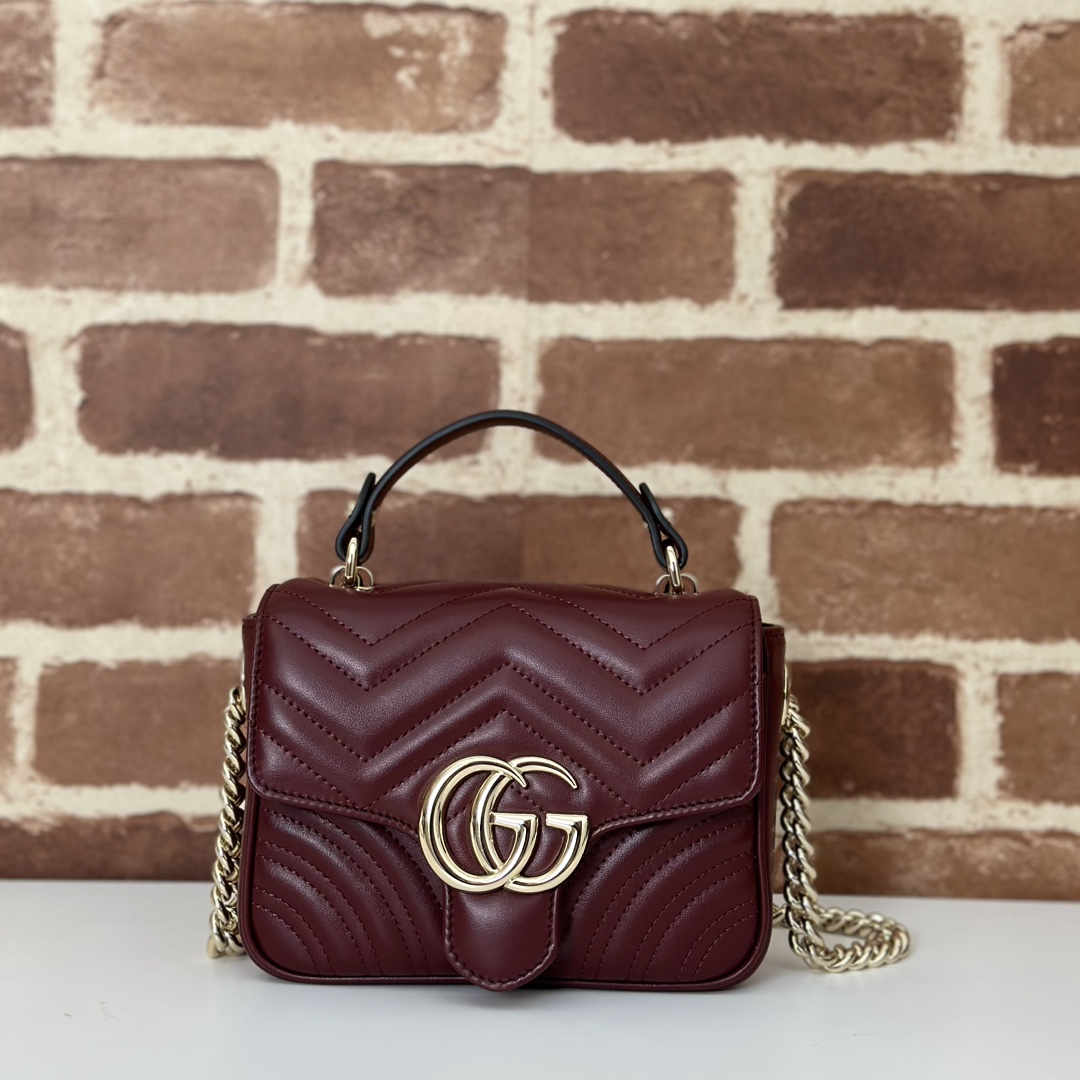 NO:204292,The quality of the counter, top-quality original goods, real-life photos!  811238 burgundy, size width 17x height 13x side width 6cm, batch, GUCCI [original leather], gucci19860909专柜品质,顶级原单货,实物实拍！811238酒红,尺寸宽17x高13x侧宽6cm,批,GUCCI【原厂皮】,gucci,Bag