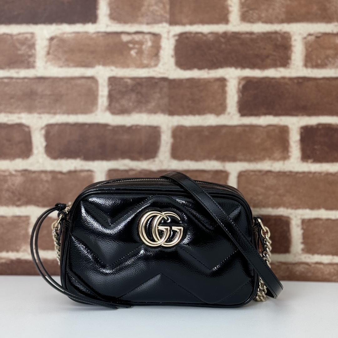 NO:203948,The quality of the counter, top-quality original goods, real-life photos!  Model number 802448g paint foam, size width 24X height 13X side width 7cm, batch, GUCCI [original leather], gucci19860909专柜品质,顶级原单货,实物实拍！款号802448克漆泡棉,尺寸宽24X高13X侧宽7cm,批,GUCCI【原厂皮】,gucci,Bag