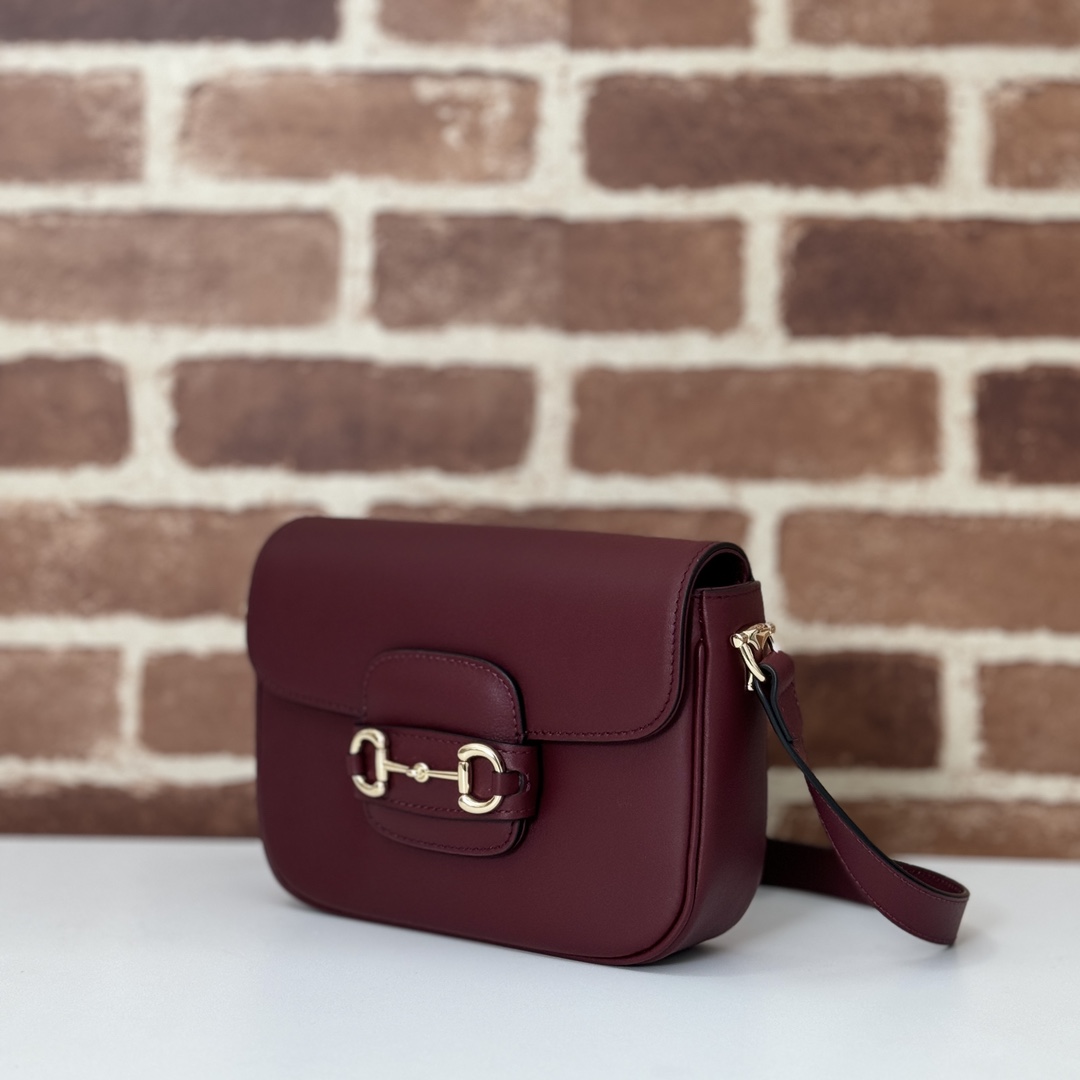 Gucci Style Red Leather Bag Lookbook Reference image 2