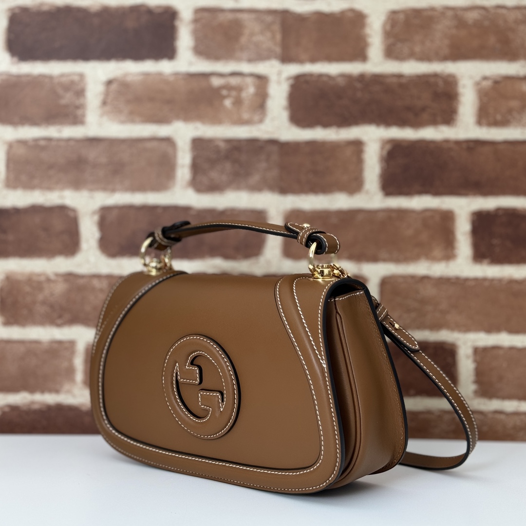 Gucci Style Brown Leather Bag Lookbook Reference image 2