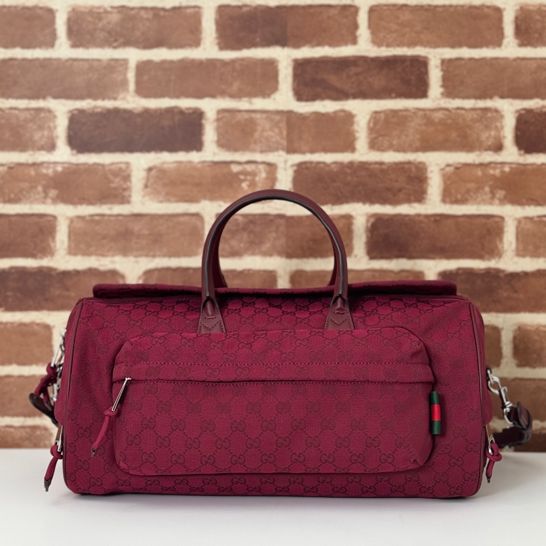 NO:212222,The quality of the counter, top-quality original goods, real-life photos!  Model number 800185 red cloth, size 42X height 22X side width 22, batch, GUCCI [original leather], gucci19860909专柜品质,顶级原单货,实物实拍！款号800185红布,尺寸42X高22X侧宽22,批,GUCCI【原厂皮】,gucci,Bag