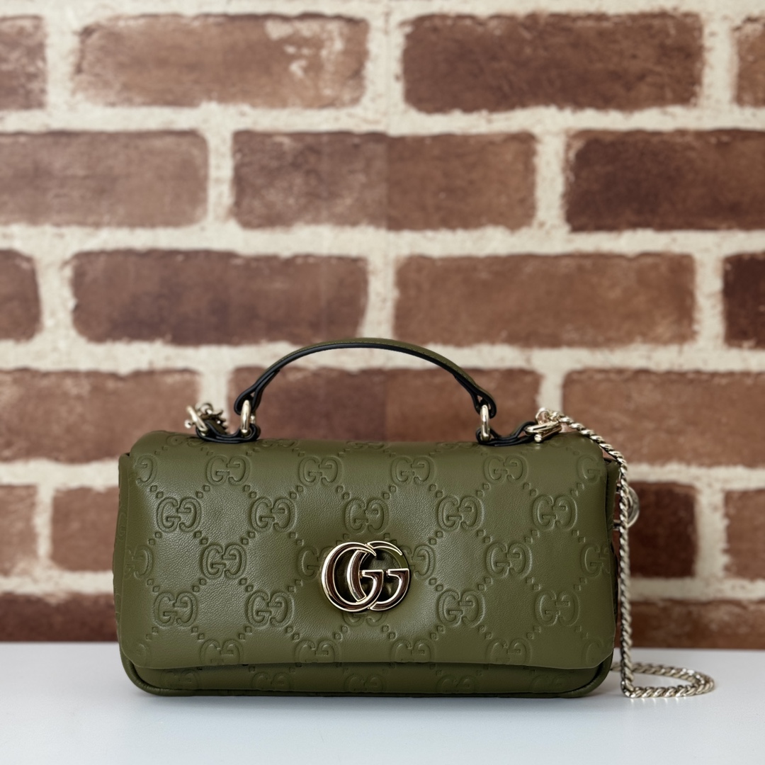 NO:213125,The quality of the counter, top-quality original goods, real-life photos!  Model number 806017 green embossed, size 21X height 12.5X side width 4.5, batch, GUCCI [original leather], gucci19860909专柜品质,顶级原单货,实物实拍！款号806017绿色压花,尺寸21X高12.5X侧宽4.5,批,GUCCI【原厂皮】,gucci,Bag