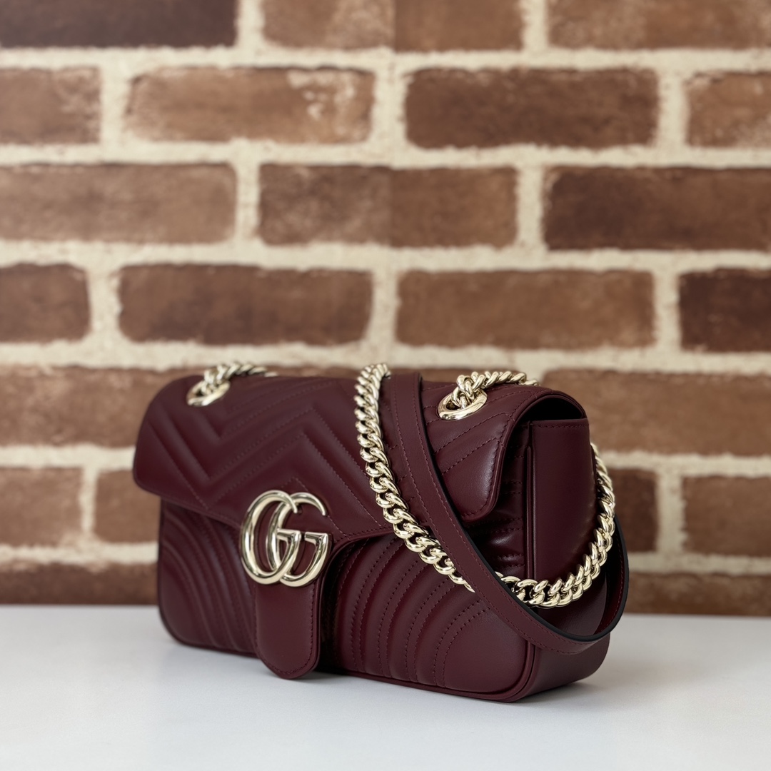 Gucci Style Red Leather Bag Lookbook Reference image 2