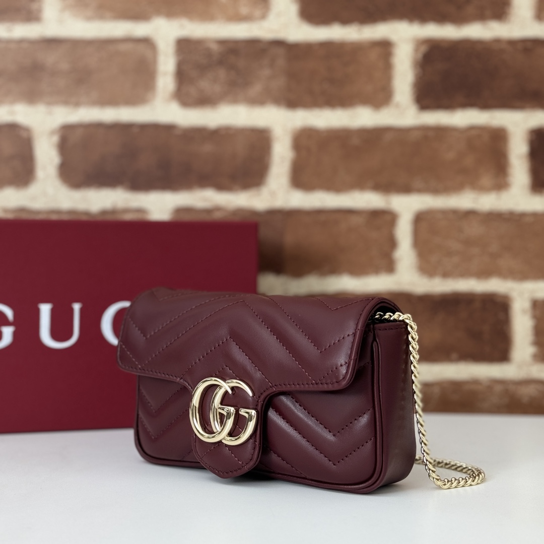 Gucci Style Red Leather Bag Lookbook Reference image 2