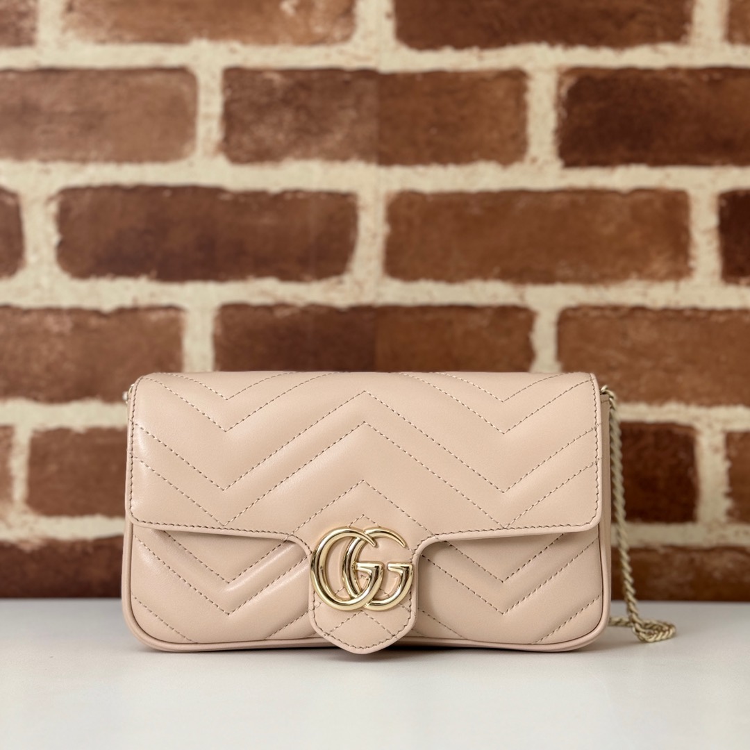 NO:392367,The quality of the counter, top-quality original goods, real-life photos!  Model number 751526 new light pink with gray-brown, size width 21x height 12x side width 5cm, batch, GUCCI [original leather], gucci19860909专柜品质,顶级原单货,实物实拍！款号751526新浅粉配灰褐,尺寸宽21x高12x侧宽5cm,批,GUCCI【原厂皮】,gucci,Bag