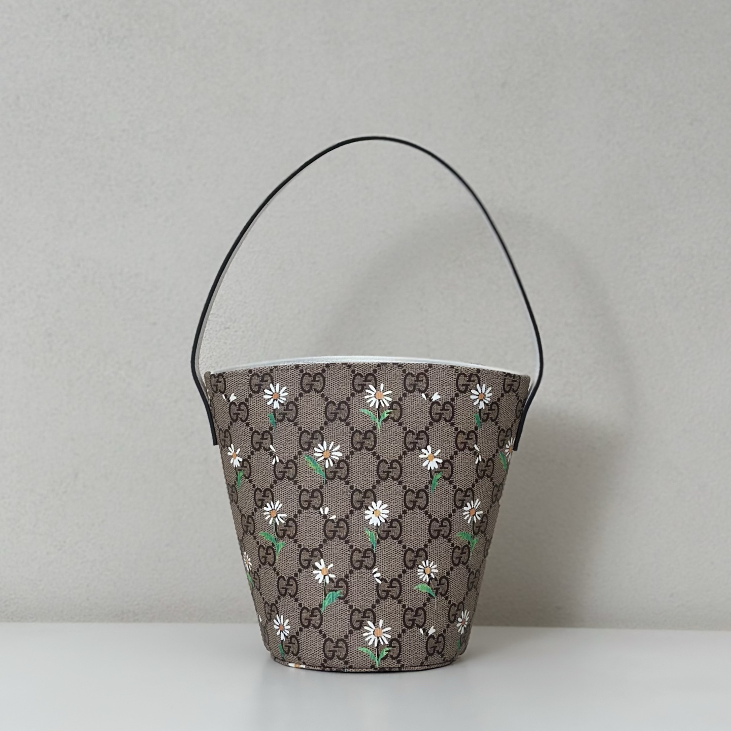 NO:407128,The quality of the counter, top-quality original goods, real-life photos!  Model number 752356 floral print, size width 18.5x height 16.5x side width 7.5cm, batch, GUCCI [original leather], gucci19860909专柜品质,顶级原单货,实物实拍！款号752356花卉印花,尺寸宽18.5x高16.5x侧宽7.5cm,批,GUCCI【原厂皮】,gucci,Bag