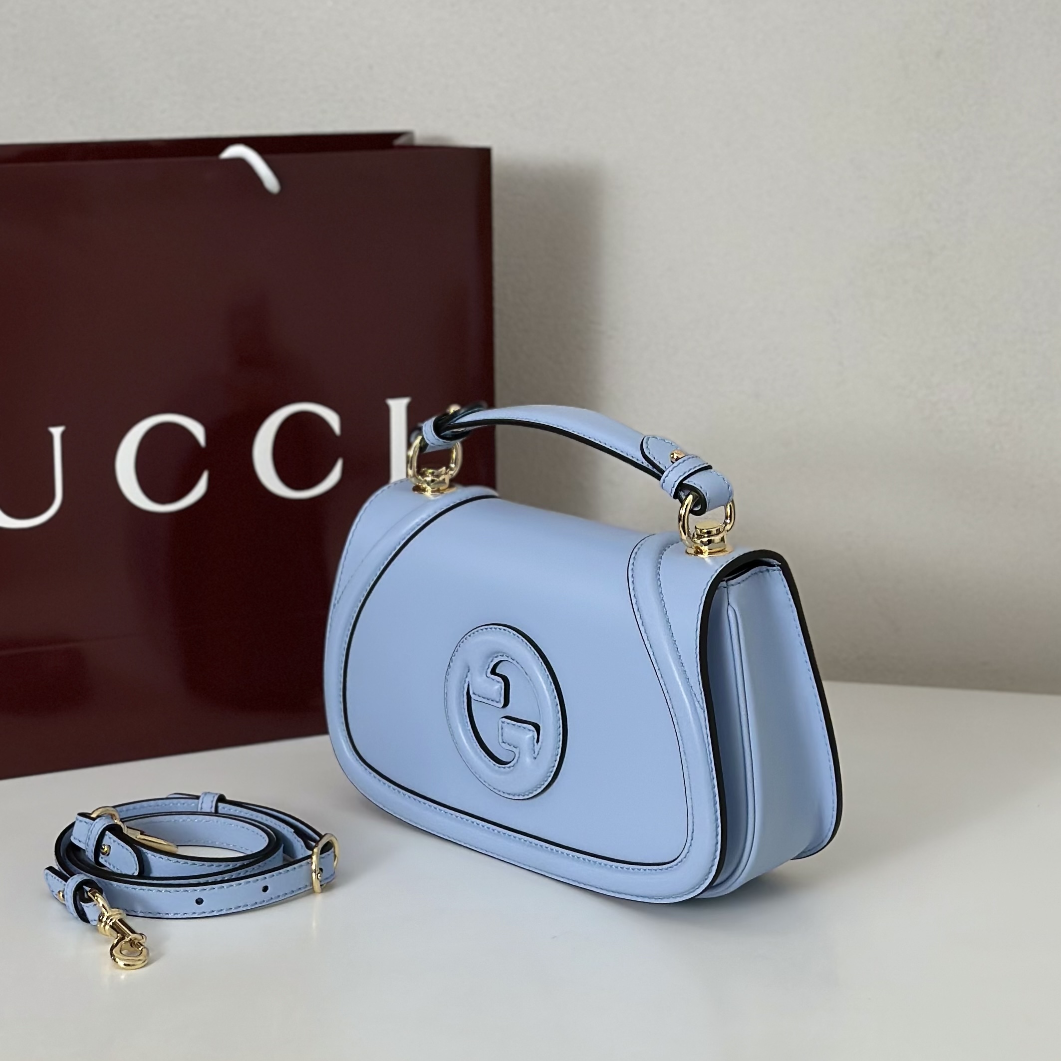 Gucci Style Blue Bag Lookbook Reference image 2