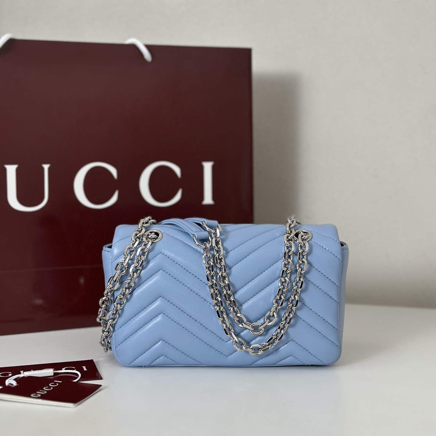 Gucci Style Blue Bag style reference detail image 3 from source 770031