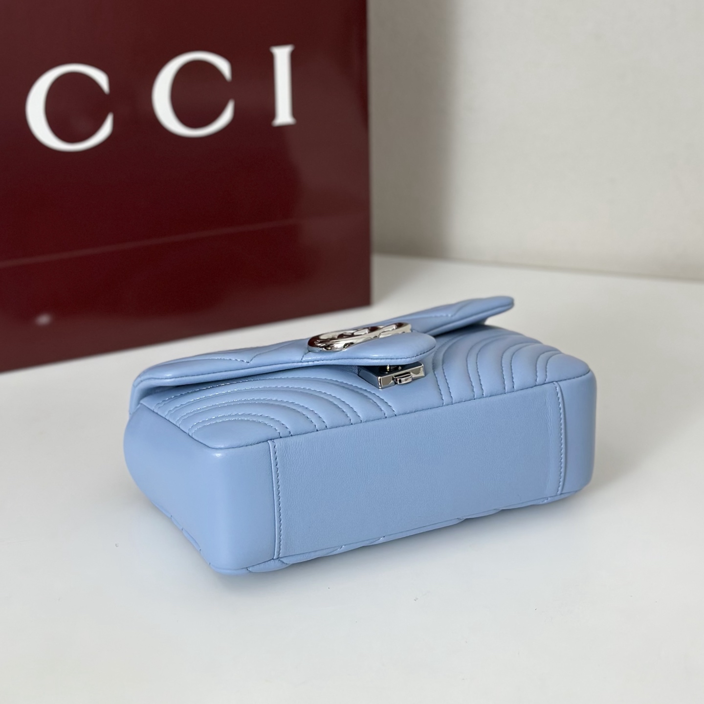 Gucci Style Blue Bag style reference detail image 4 from source 770031