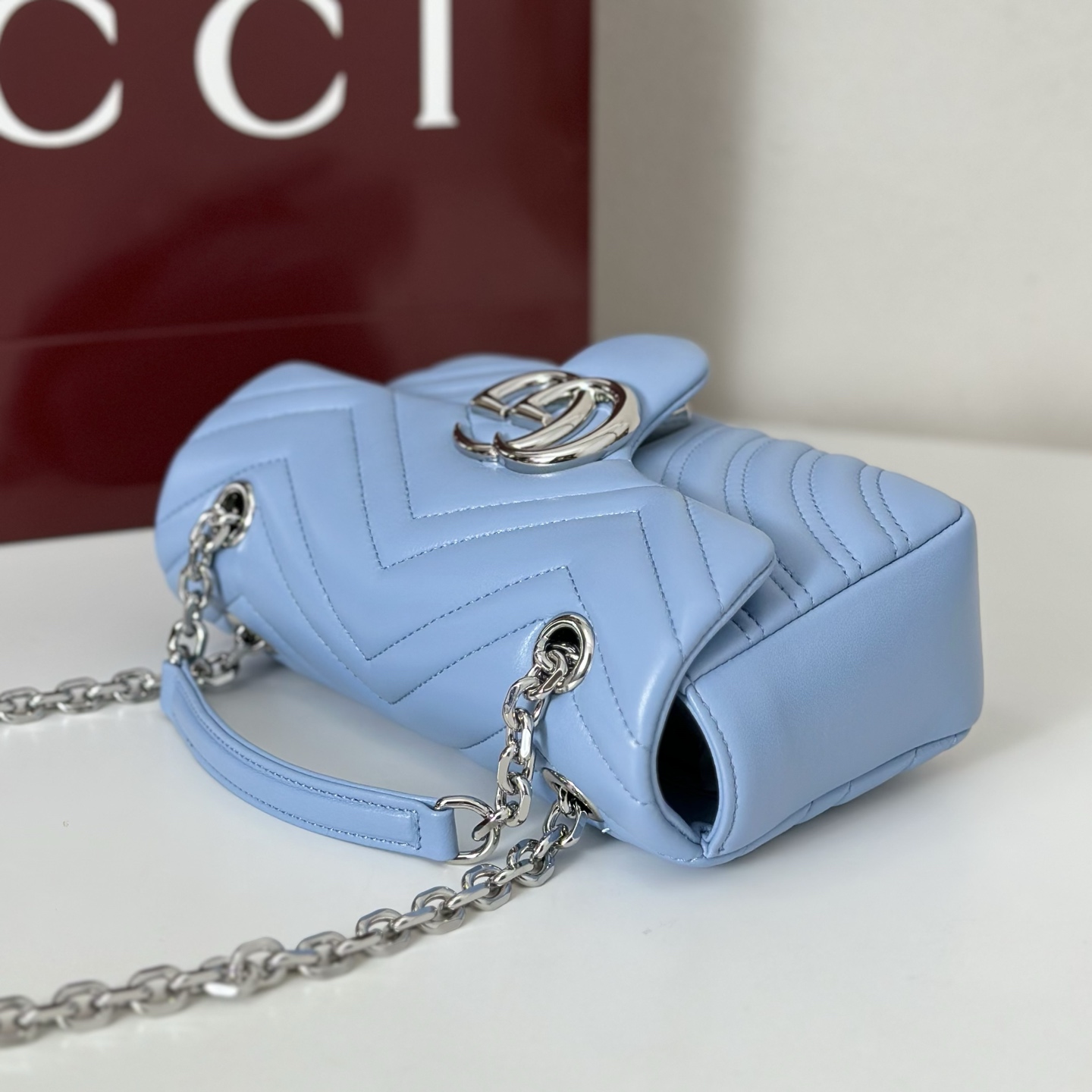 Gucci Style Blue Bag style reference detail image 7 from source 770031