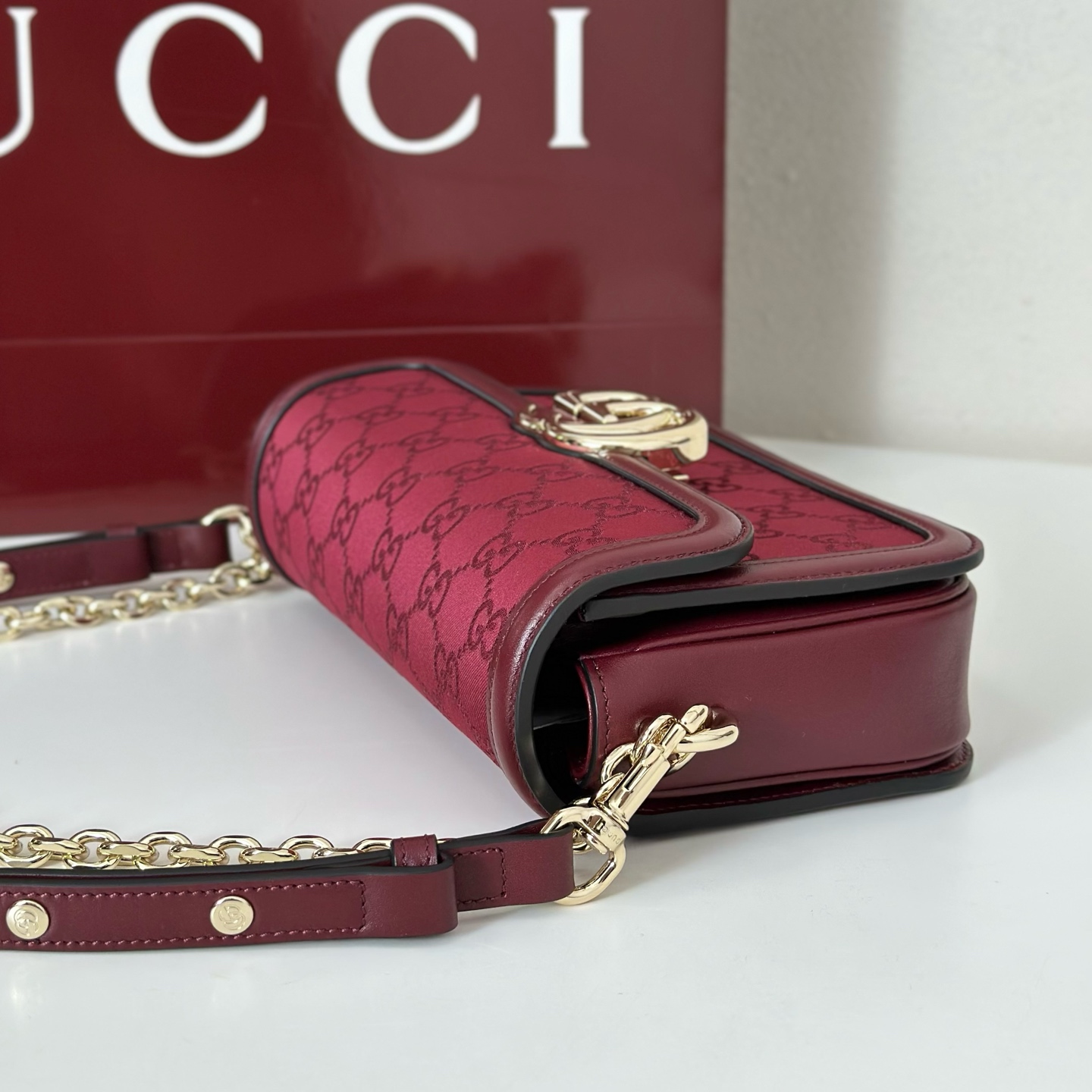 Gucci Style Canvas Bag style reference detail image 7 from source 742319