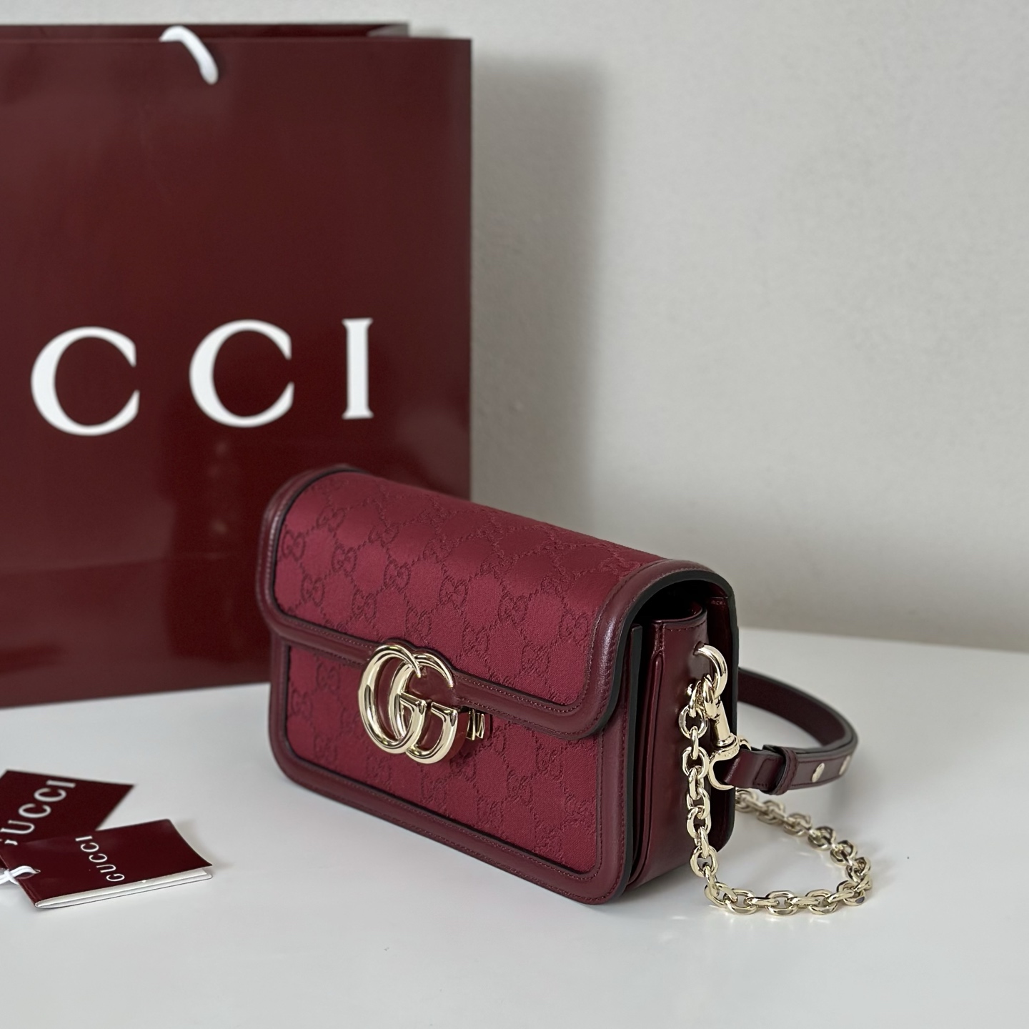 Gucci Style Canvas Bag style reference detail image 2 from source 742319