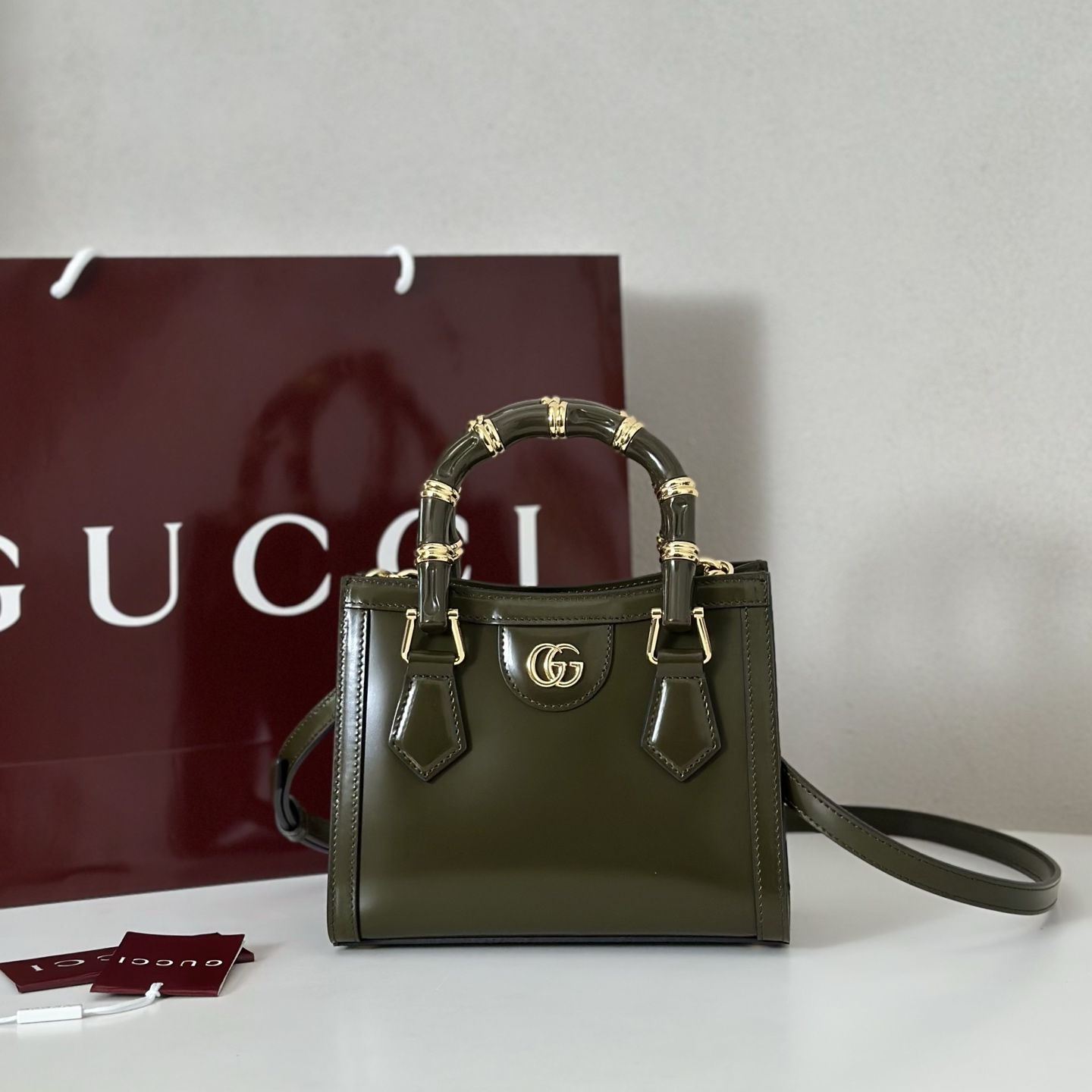 NO:393579,The quality of the counter, top-quality original goods, real-life photos!  832936 Forest Green, size width 20x height 16x side width 10cm, batch, GUCCI [original leather], gucci19860909专柜品质,顶级原单货,实物实拍！832936森林绿,尺寸宽20x高16x侧宽10cm,批,GUCCI【原厂皮】,gucci,Bag