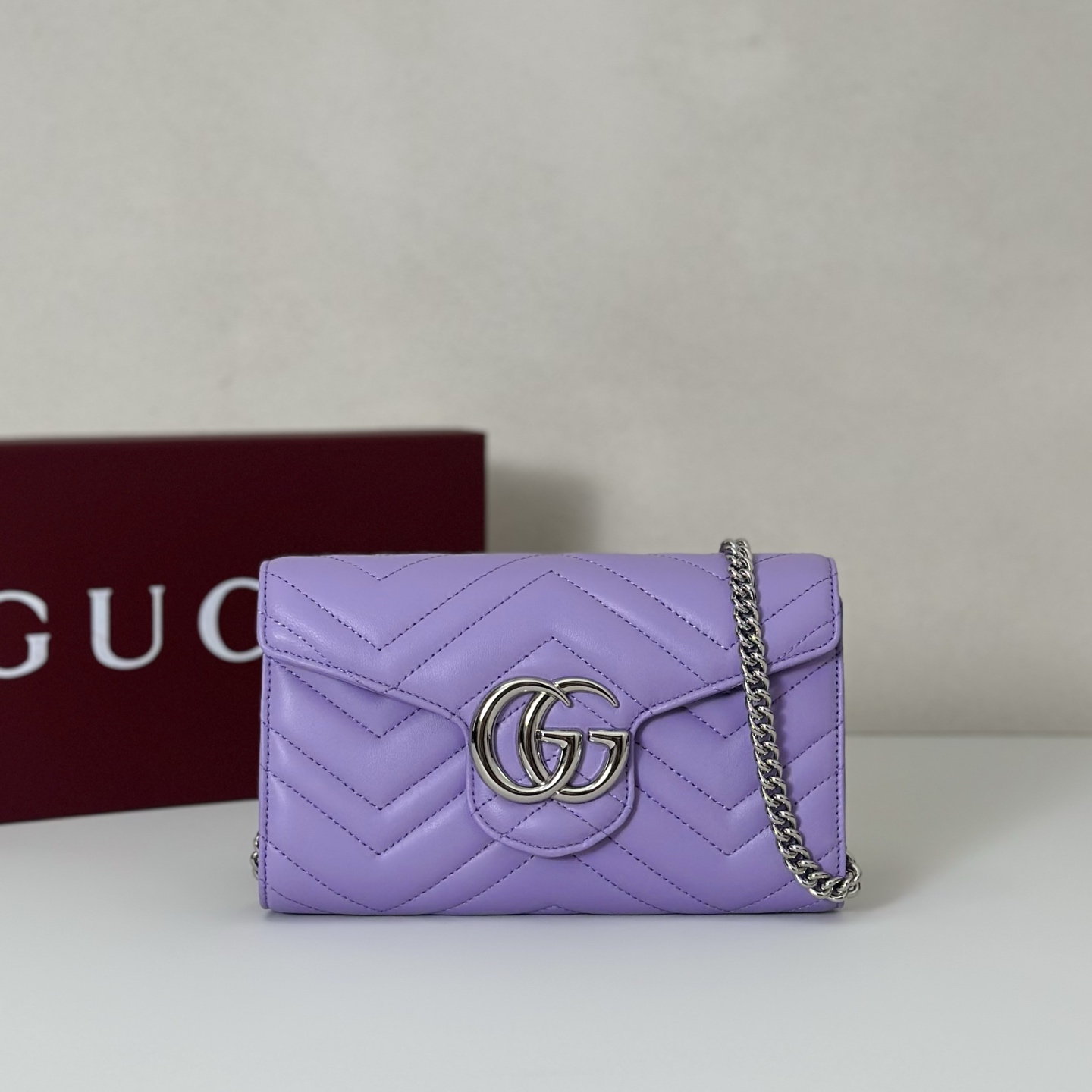 NO:394357,The quality of the counter, top-quality original goods, real-life photos!  Model number 837745 light purple sheepskin, size width 20X height 12X side width 4, batch, GUCCI [original leather], gucci, sheepskin19860909专柜品质,顶级原单货,实物实拍！款号837745浅紫羊皮,尺寸宽20X高12X侧宽4,批,GUCCI【原厂皮】,gucci,sheepskin,Bag