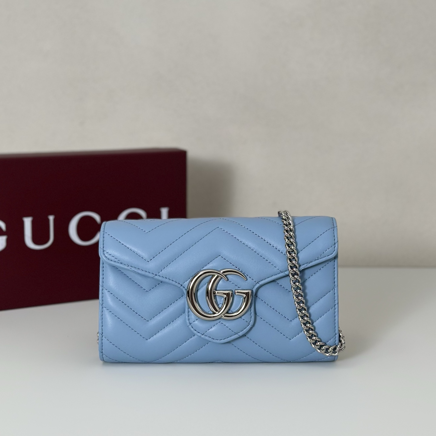 NO:394362,The quality of the counter, top-quality original goods, real-life photos!  Model number 837745 light blue sheepskin, size width 20X height 12X side width 4, batch, GUCCI [original leather], gucci, sheepskin19860909专柜品质,顶级原单货,实物实拍！款号837745浅蓝羊皮,尺寸宽20X高12X侧宽4,批,GUCCI【原厂皮】,gucci,sheepskin,Bag