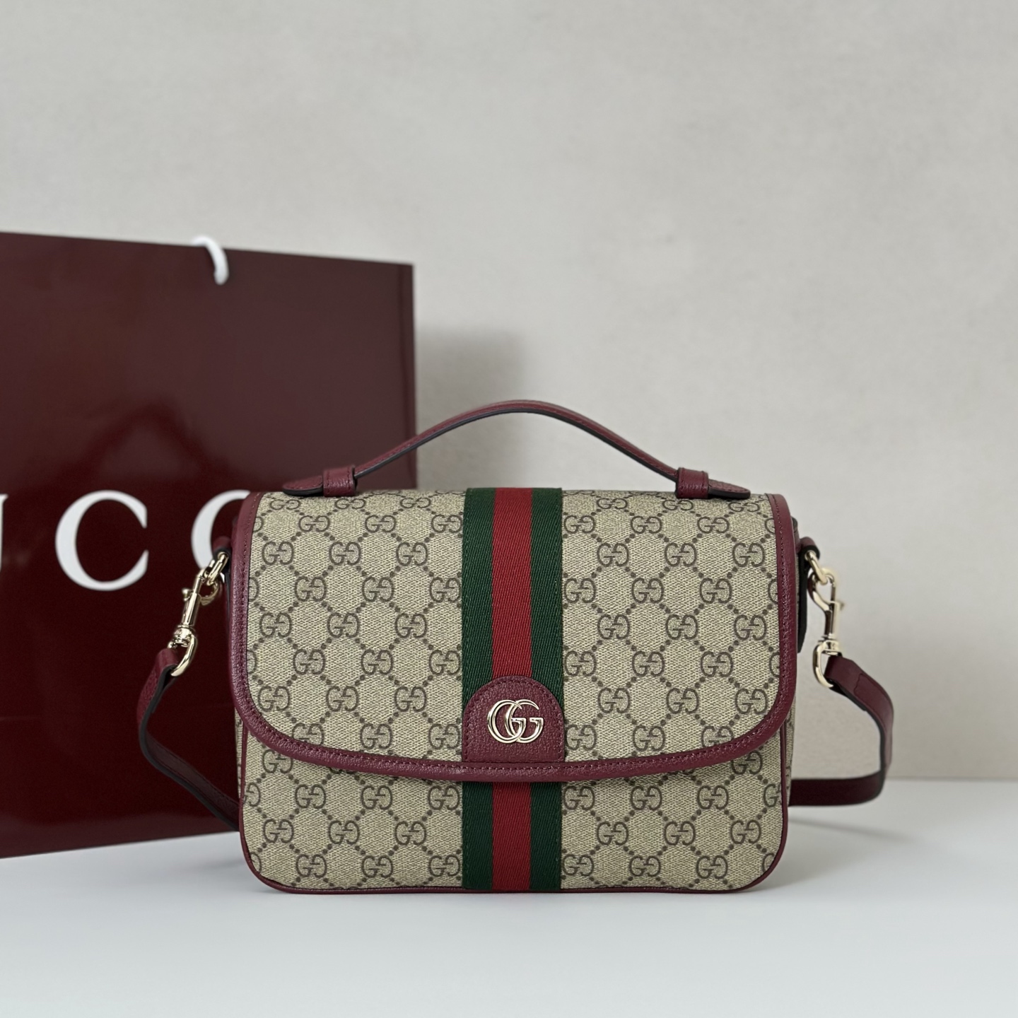 NO:812732,Counter quality, top-quality original goods, real photos!  Model No. 836842 brown/burgundy, size width 24x height 11.5x side width 17.5cm, batch, Gucci original leather [price based on quantity]19860909专柜品质,顶级原单货,实物实拍！款号836842啡胶/酒红,尺寸宽24x高11.5x侧宽17.5cm,批,古奇原厂皮【跑量价】,Bag