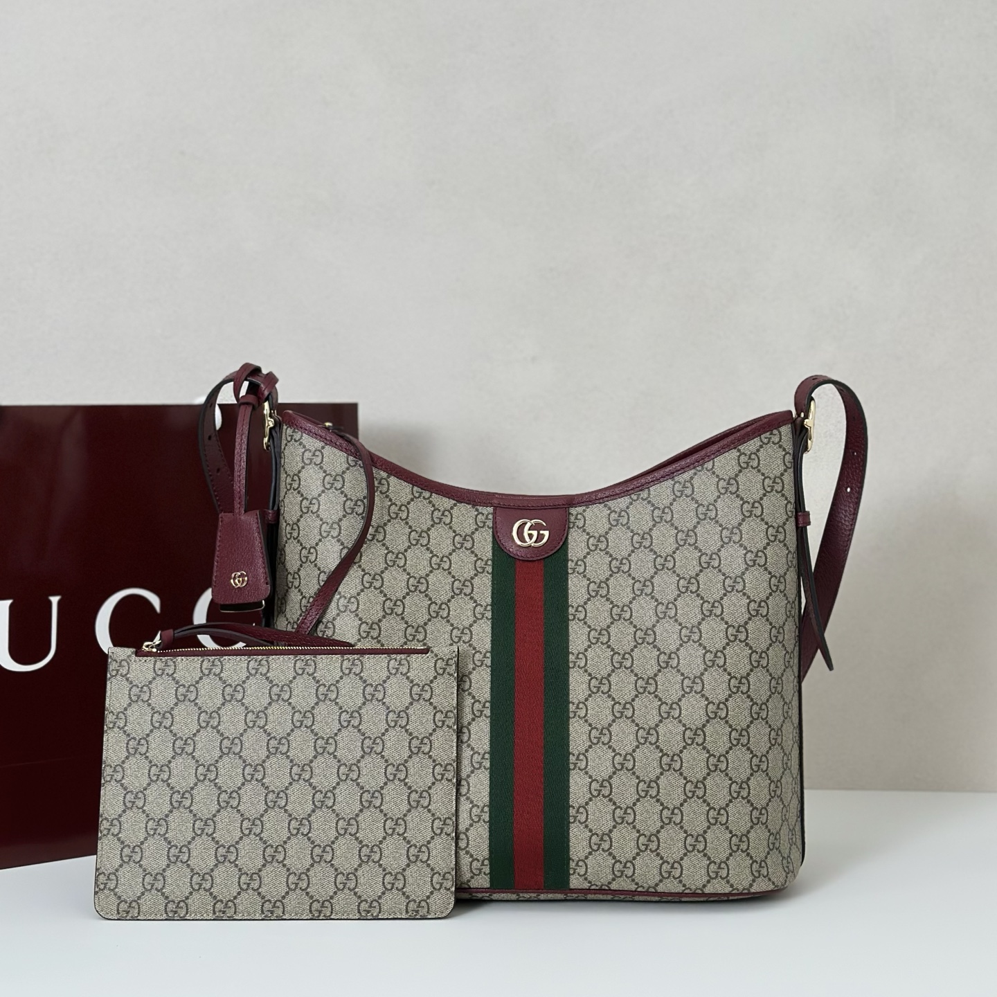 NO:719941,Counter quality, top-quality original goods, real photos!  836871 Brown/Anchor red, size width 33.5x height 30x side width 16cm, batch, Gucci original leather [price based on quantity]19860909专柜品质,顶级原单货,实物实拍！836871啡胶/安可拉红,尺寸宽33.5x高30x侧宽16cm,批,古奇原厂皮【跑量价】,Bag