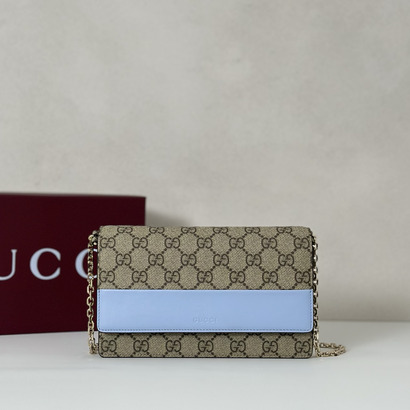NO:856140,Counter quality, top-quality original goods, real photos!  Model No. 838151 brown rubber/light blue, size width 20X height 13X side width 4, batch, Gucci original leather [price based on quantity]19860909专柜品质,顶级原单货,实物实拍！款号838151啡胶/浅蓝,尺寸宽20X高13X侧宽4,批,古奇原厂皮【跑量价】,Bag