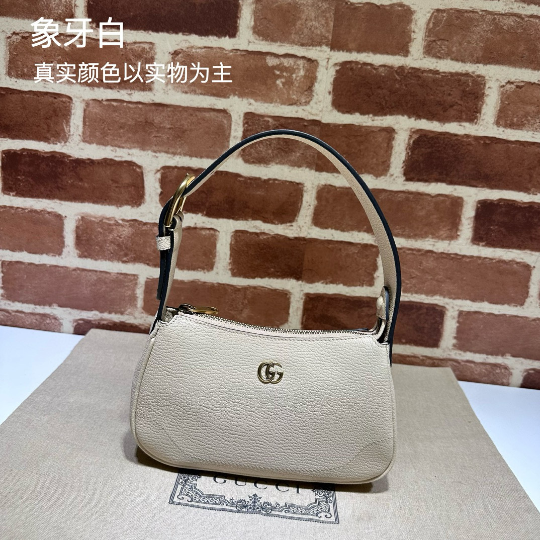 NO:582224,[Goat Leather] Counter quality, top-quality original goods, real photos!  Model No. 739076, ivory white full leather ~ size width 21x height 12x side width 4, shipped!  Batch, GUCCI [original leather], gucci, sheepskin19860909【山羊皮】专柜品质,顶级原单货,实物实拍！款号739076象牙白全皮～尺寸宽21x高12x侧宽4,出货了！批,GUCCI【原厂皮】,gucci,sheepskin,Bag