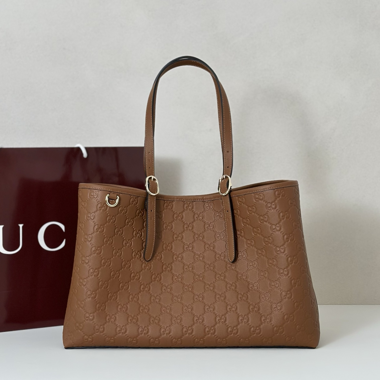 NO:406983,The quality of the counter, top-quality original goods, real-life photos!  Model number 815213 brown leather pressing characters, size width 38X height 25.5X side width 15cm, batch, GUCCI [original leather], gucci19860909专柜品质,顶级原单货,实物实拍！款号815213棕皮压字,尺寸宽38X高25.5X侧宽15cm,批,GUCCI【原厂皮】,gucci,Bag