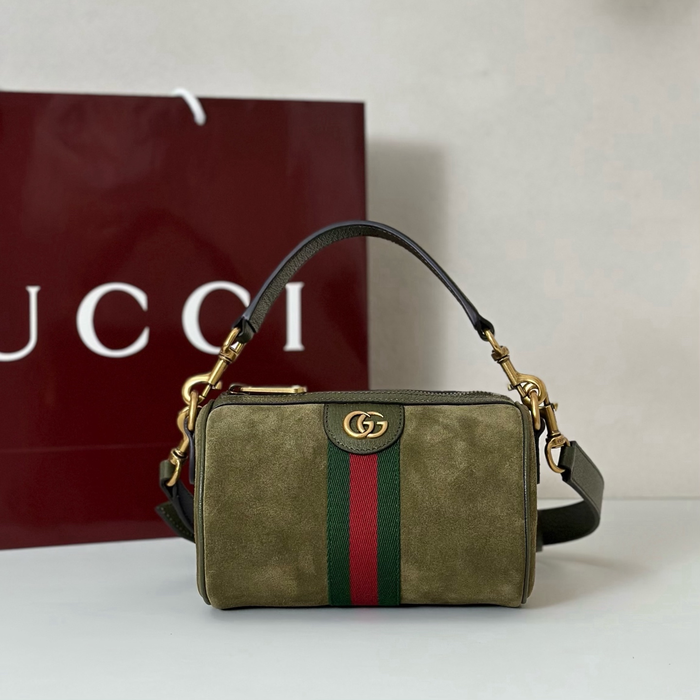 NO:719936,Counter quality, top-quality original goods, real photos!  Model number 846869 green velvet leather, size width 18.5X height 11X side width 11cm, batch, Gucci original leather [price based on quantity]19860909专柜品质,顶级原单货,实物实拍！款号846869绿绒皮,尺寸宽18.5X高11X侧宽11cm,批,古奇原厂皮【跑量价】,Bag