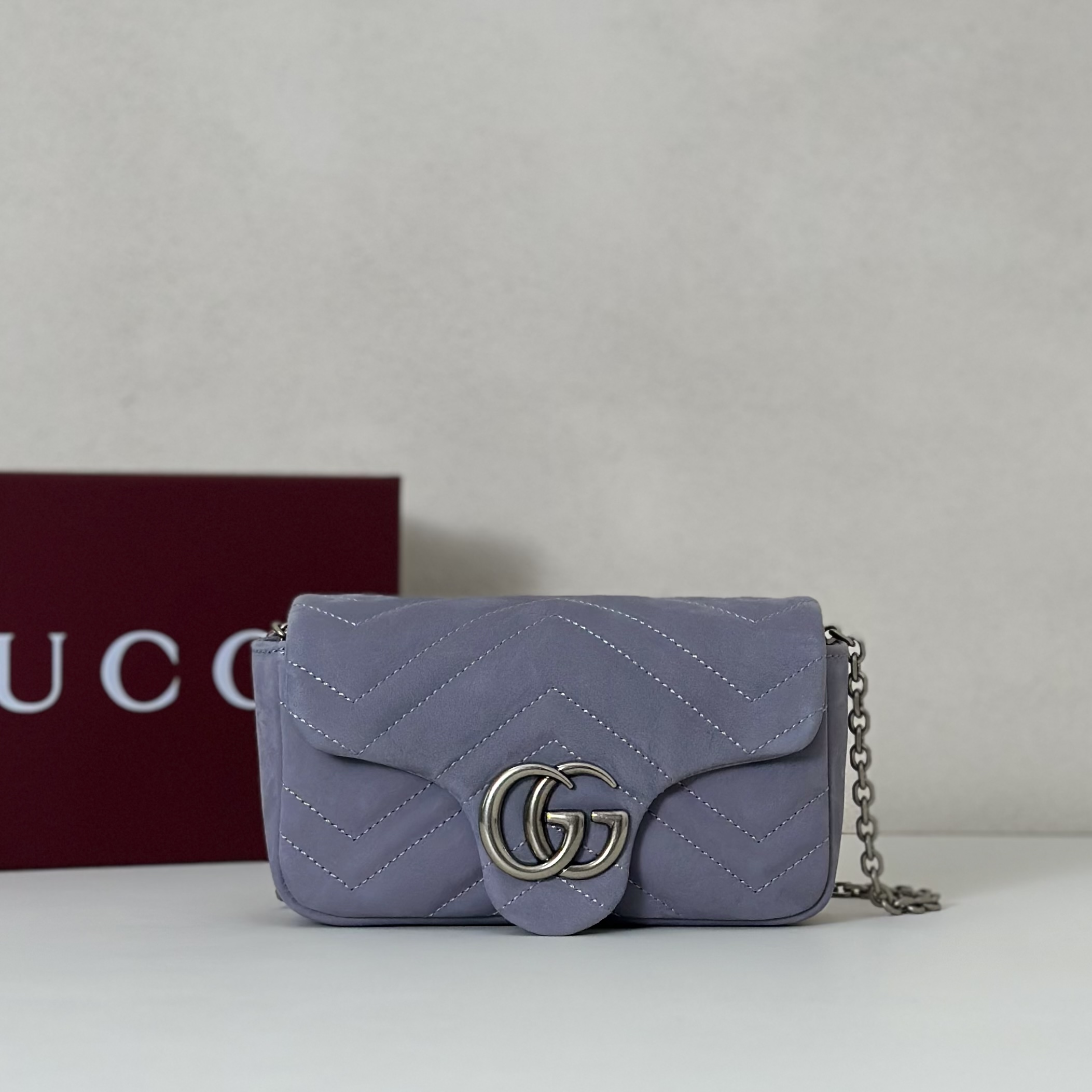 Gucci Style Blue Bag Lookbook Reference image 1