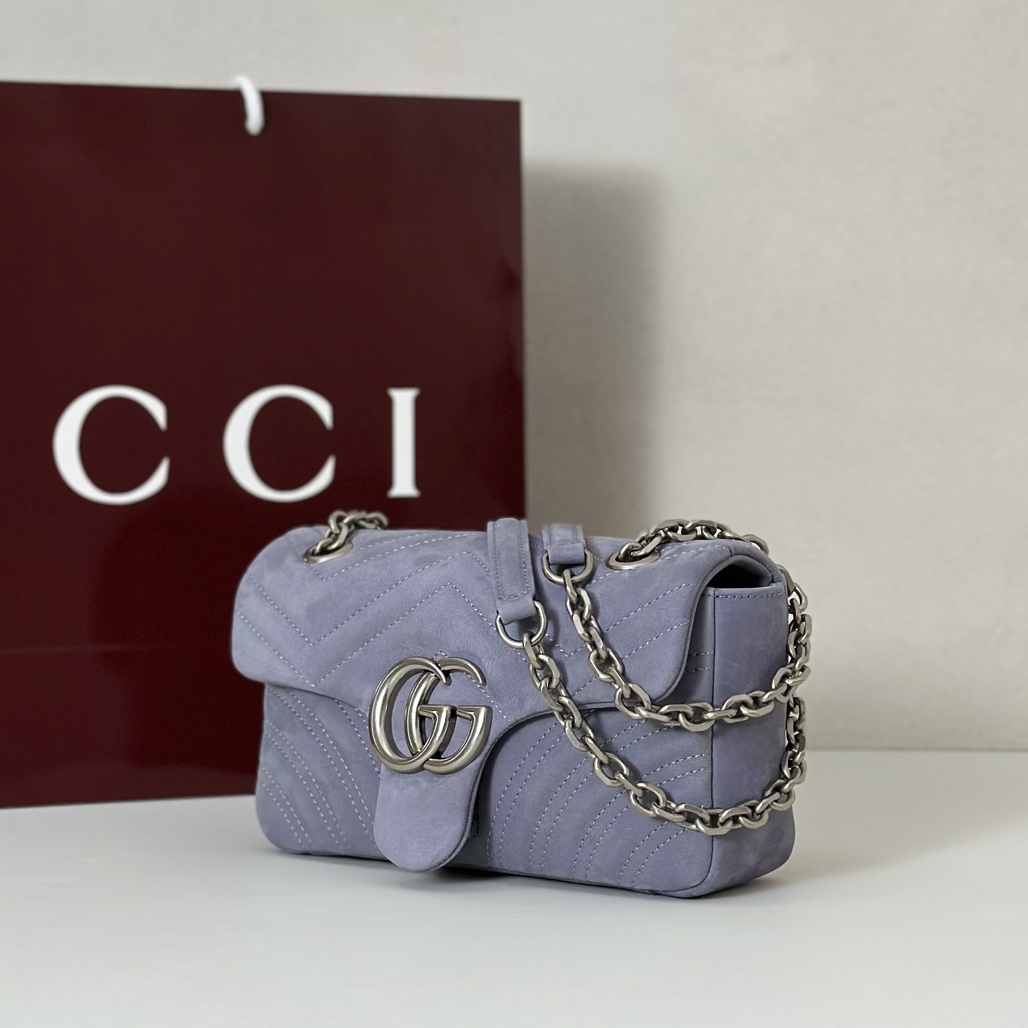 Gucci Style Blue Bag Lookbook Reference image 2
