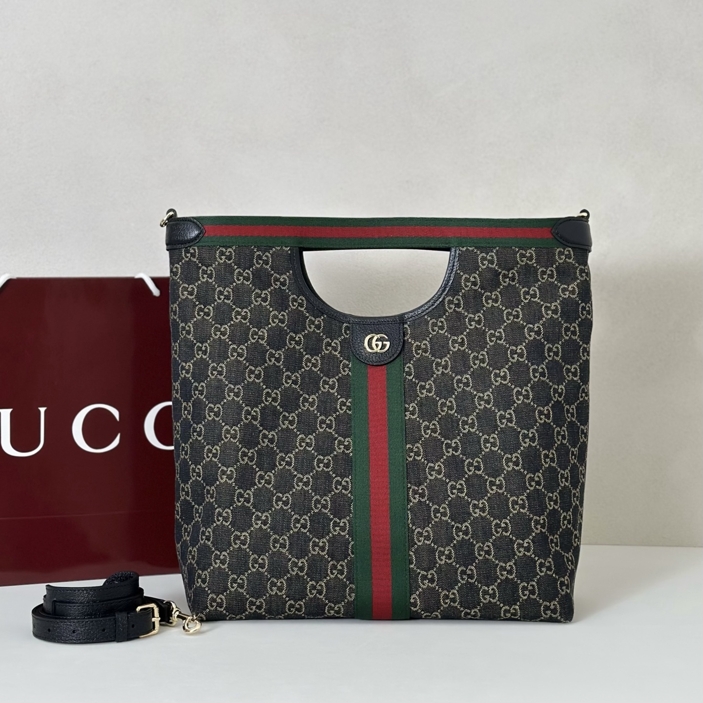 Gucci Style Denim Bag Lookbook Reference image 1