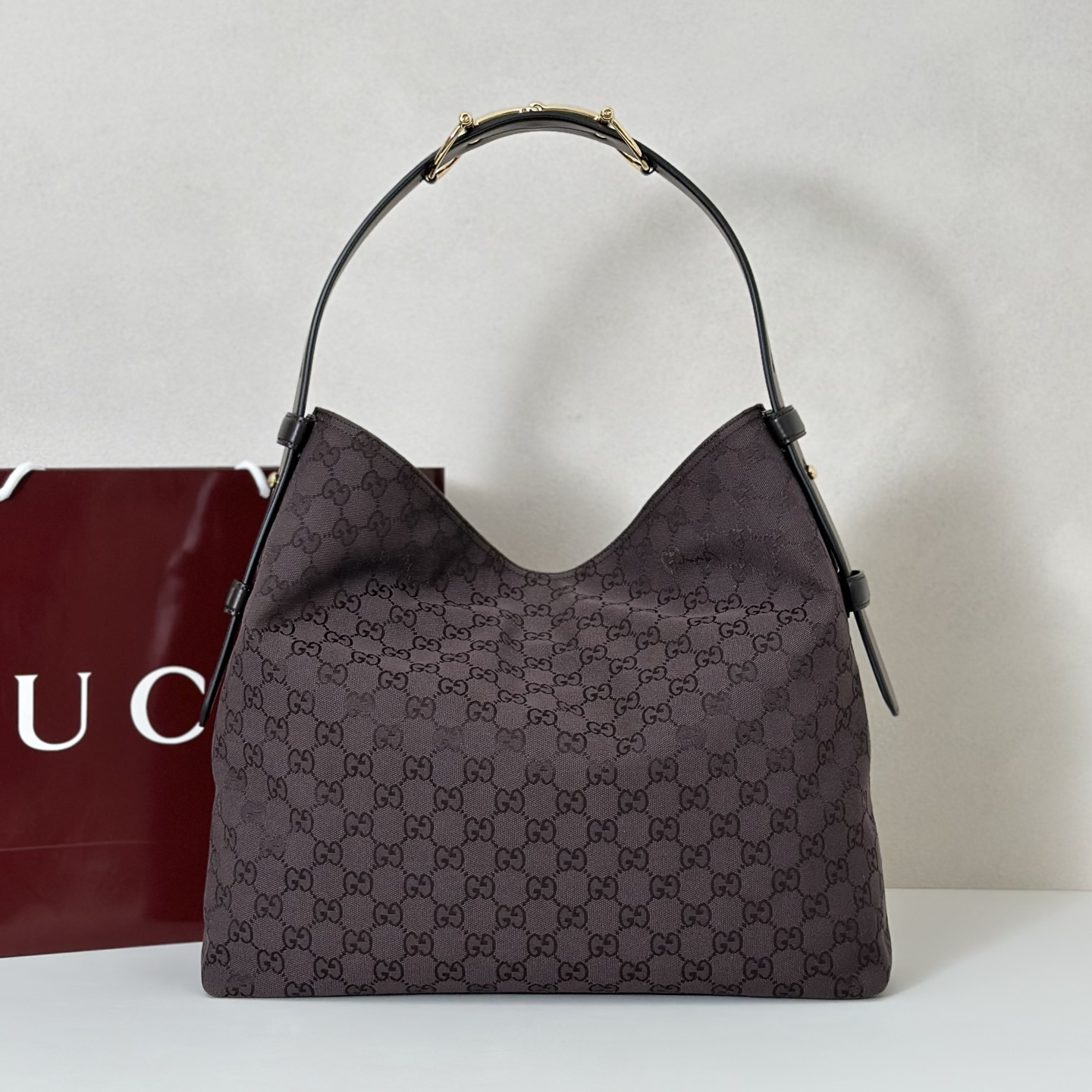 Gucci Style Brown Canvas Bag Bags Bag detail image 3 from source 759673