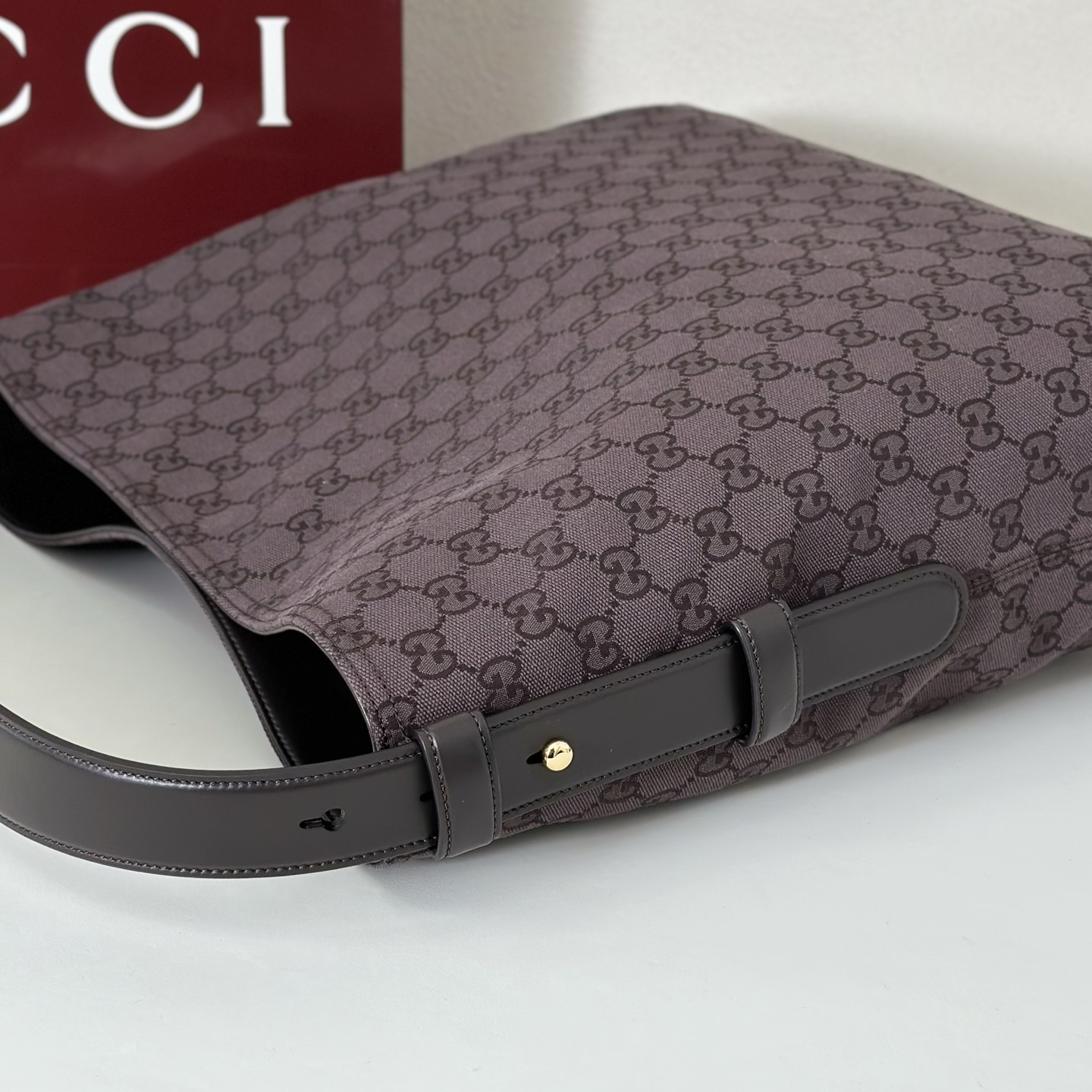 Gucci Style Brown Canvas Bag Bags Bag detail image 6 from source 759673