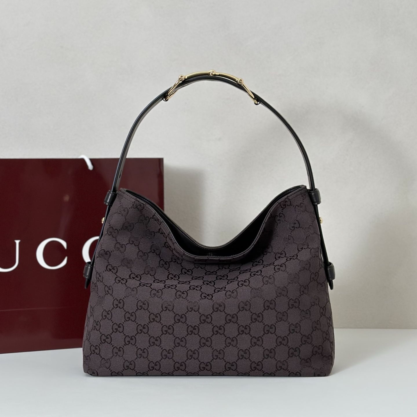 NO:856790,Counter quality, top-quality original goods, real photos!  Model No. 850926 dark brown canvas, size width 35X height 27.5X side width 11cm, batch, Gucci original leather [price based on quantity]19860909专柜品质,顶级原单货,实物实拍！款号850926深棕帆布,尺寸宽35X高27.5X侧宽11cm,批,古奇原厂皮【跑量价】,Bag