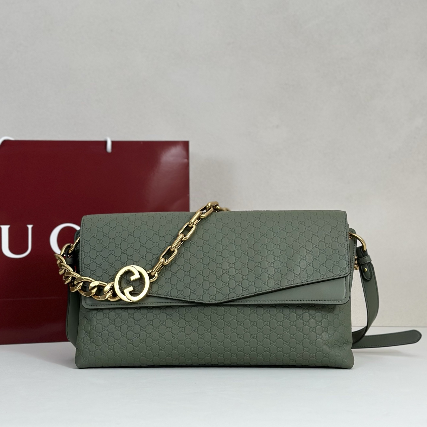 NO:719954,Counter quality, top-quality original goods, real photos!  Model number 857362, gray green embossed, size width 36X height 19.5X side width 9.5cm, batch, Gucci original leather [price based on quantity]19860909专柜品质,顶级原单货,实物实拍！款号857362灰绿压花,尺寸宽36X高19.5X侧宽9.5cm,批,古奇原厂皮【跑量价】,Bag