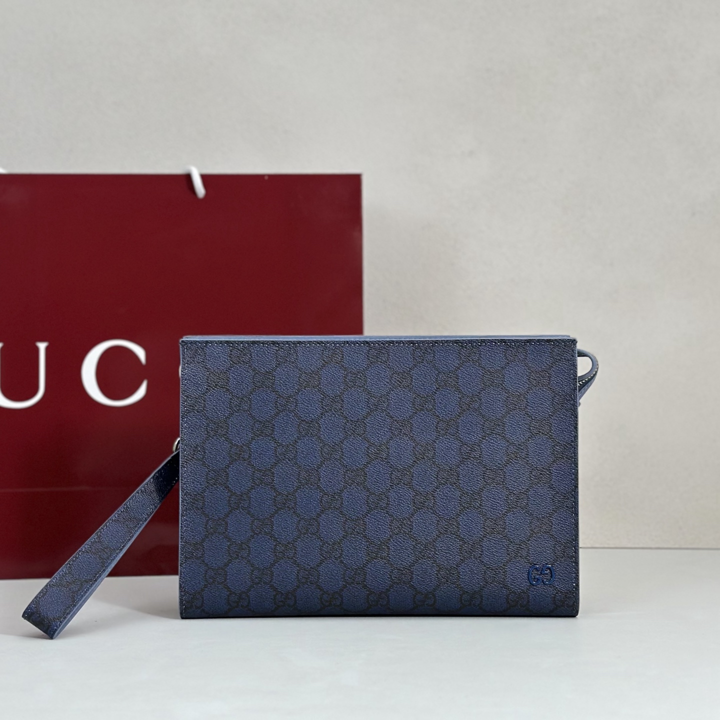 NO:741375,Counter quality, top-quality original goods, real photos!  Model number 768255 blue rubber/gray leather, size width 26X height 18X side width 6cm, batch, Gucci original leather [price based on quantity]19860909专柜品质,顶级原单货,实物实拍！款号768255蓝胶/灰皮,尺寸宽26X高18X侧宽6cm,批,古奇原厂皮【跑量价】,Bag
