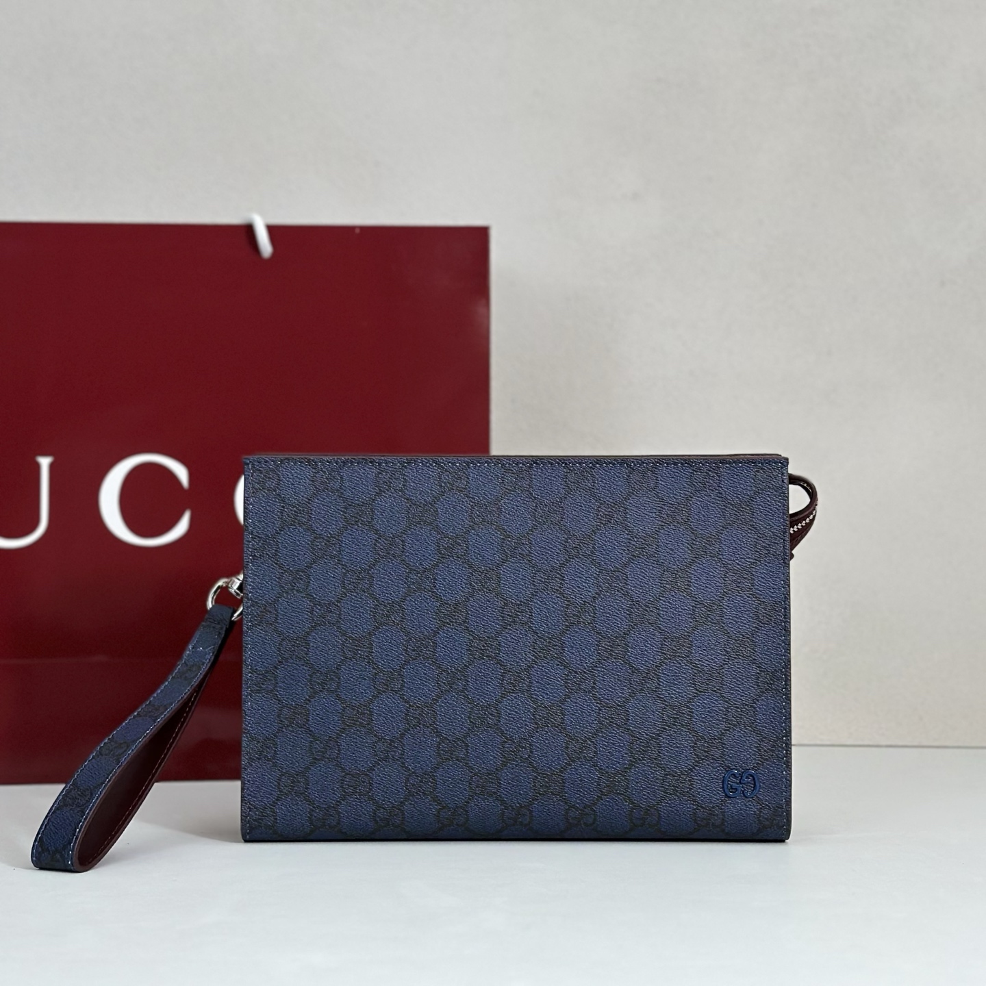 NO:741374,Counter quality, top-quality original goods, real photos!  Model number 768255 blue glue/burgundy, size width 26X height 18X side width 6cm, batch, Gucci original leather [price based on quantity]19860909专柜品质,顶级原单货,实物实拍！款号768255蓝胶/酒红,尺寸宽26X高18X侧宽6cm,批,古奇原厂皮【跑量价】,Bag