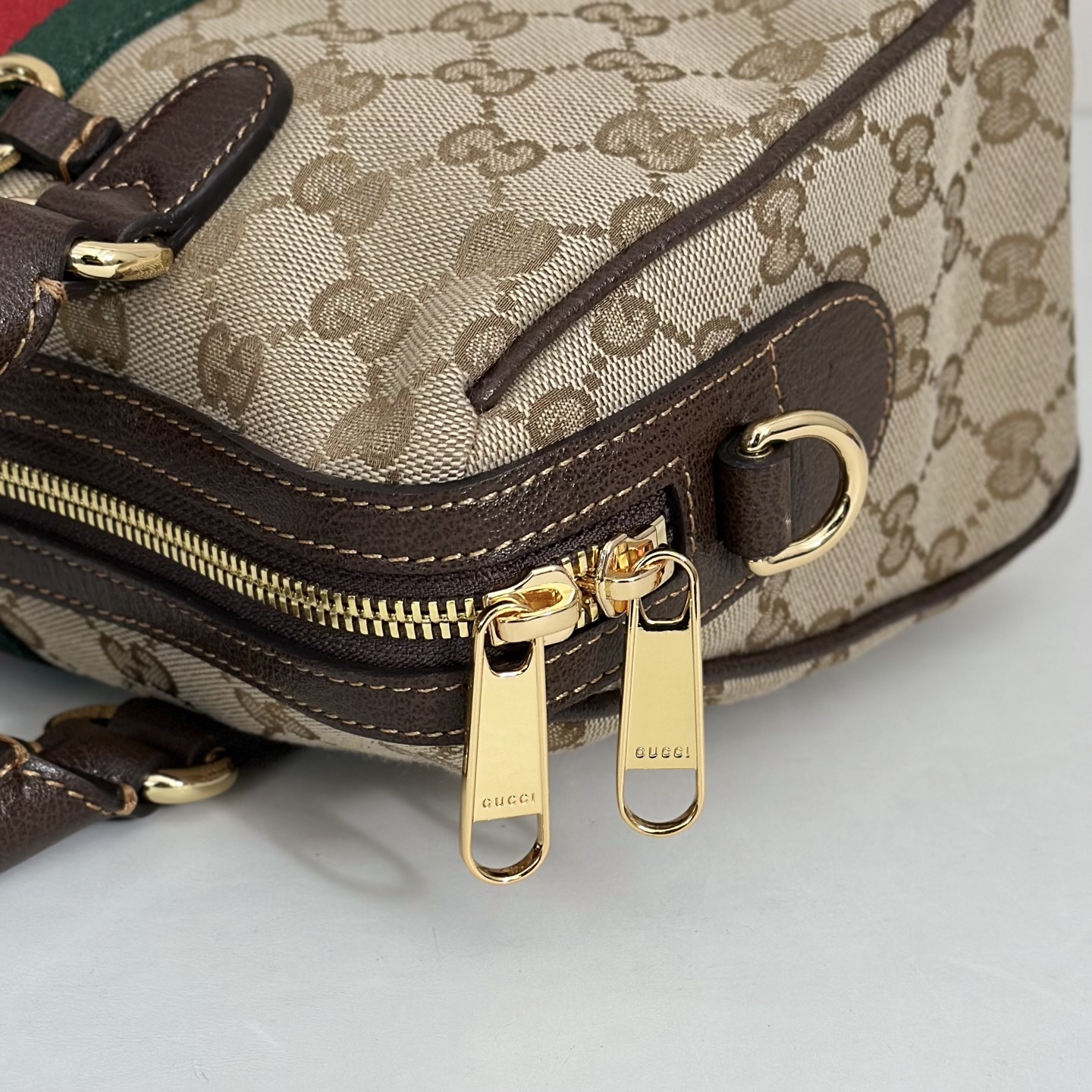 Gucci Style Brown Leather Bag style reference detail image 7 from source 770123