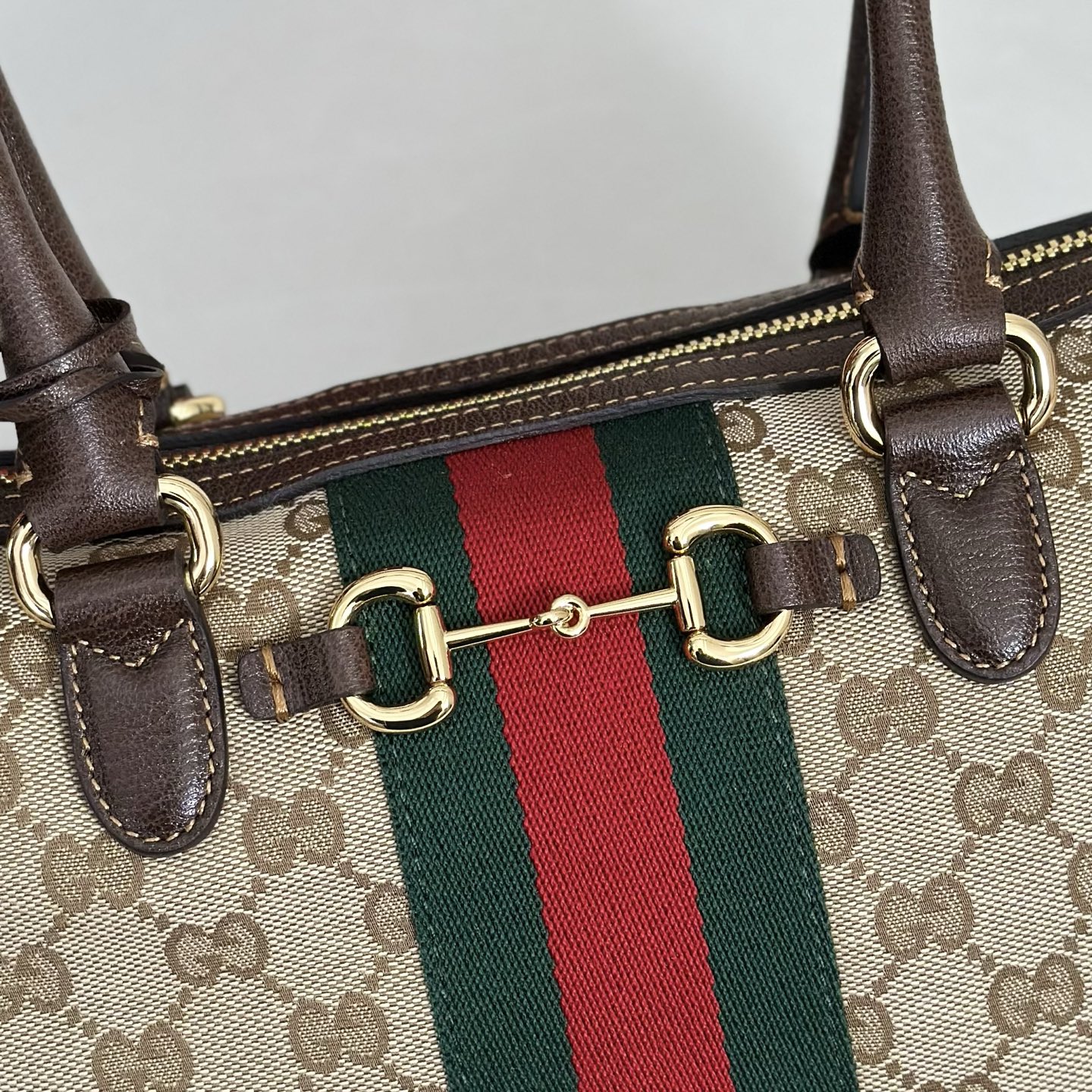 Gucci Style Brown Leather Bag style reference detail image 6 from source 770123