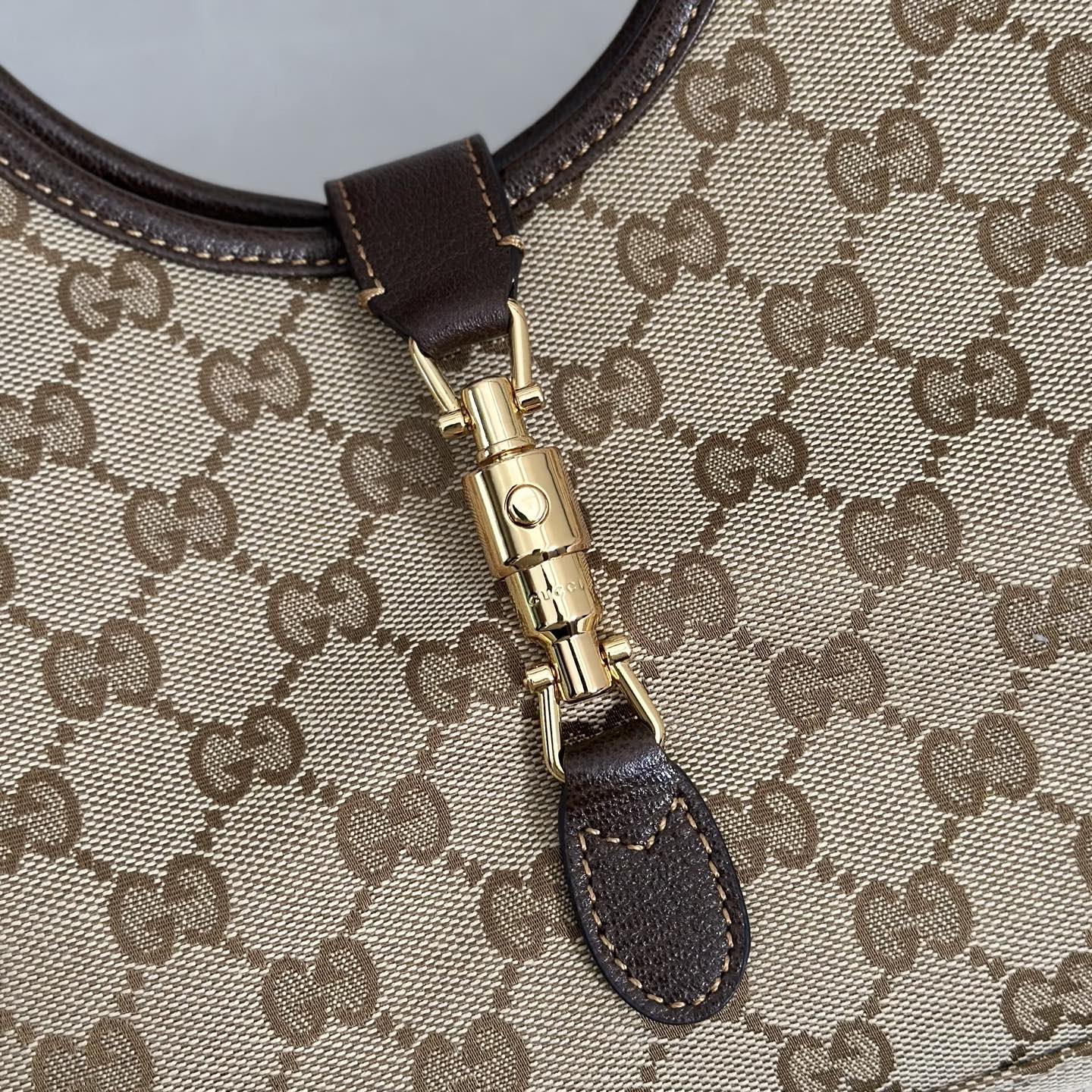 Gucci Style Brown Leather Bag style reference detail image 6 from source 770122