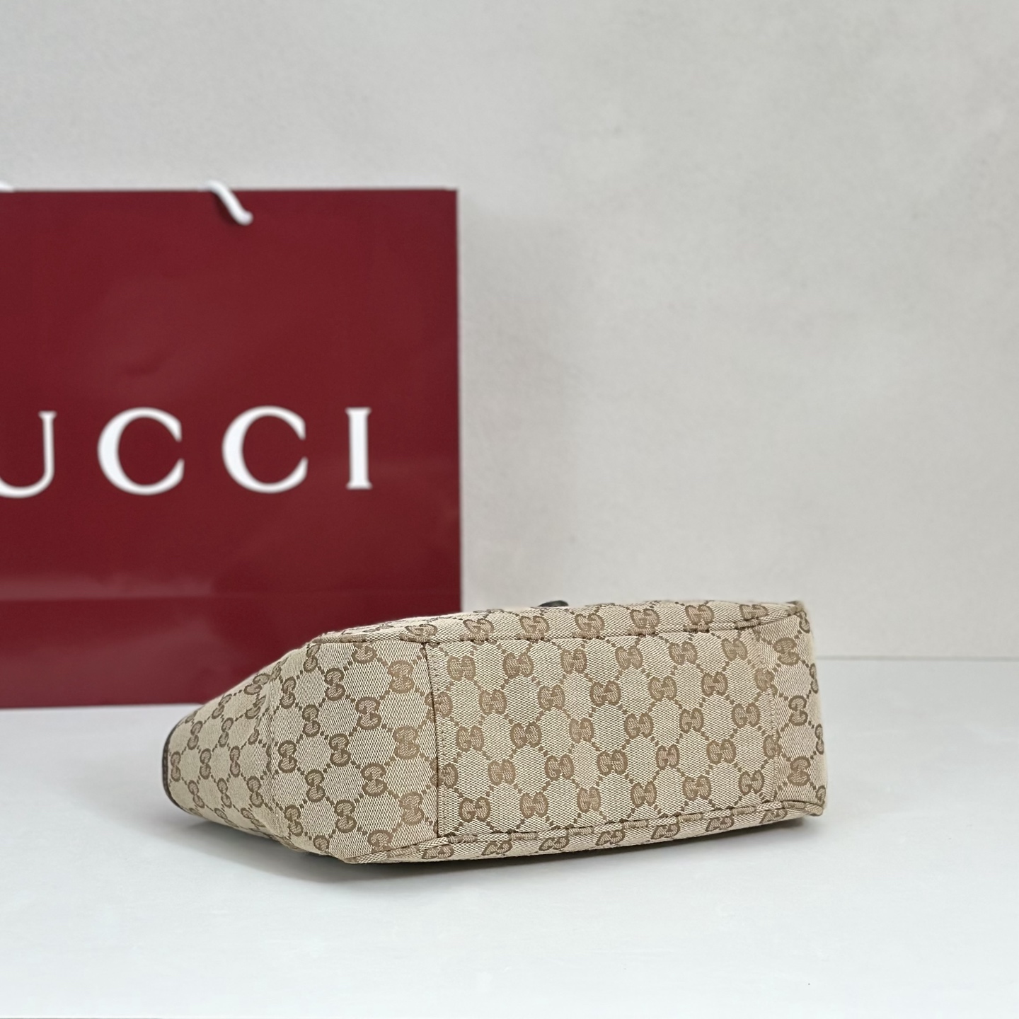 Gucci Style Brown Leather Bag style reference detail image 4 from source 770122