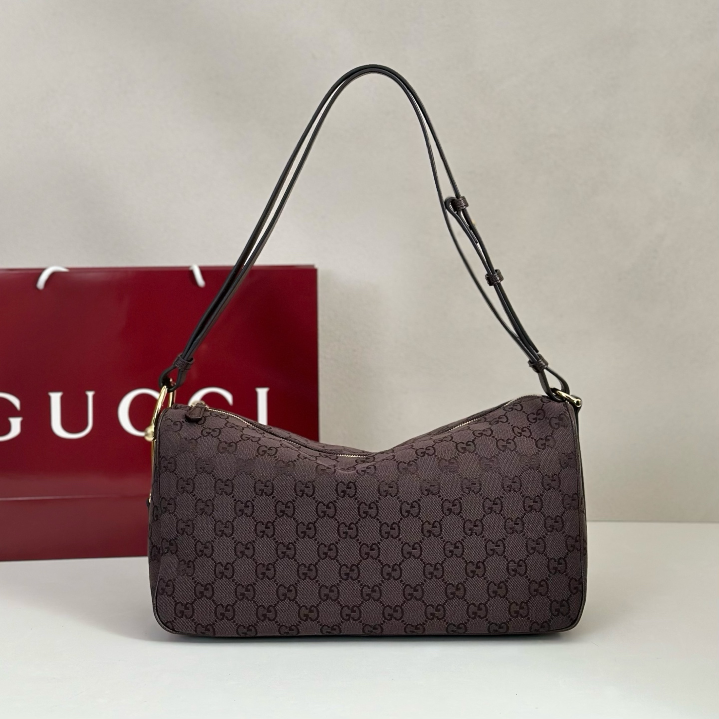 NO:856840,Counter quality, top-quality original goods, real photos!  Model number 862 dark brown canvas, size width 38X height 20X side width 15cm, batch, Gucci original leather [price based on quantity]19860909专柜品质,顶级原单货,实物实拍！款号862深棕帆布,尺寸宽38X高20X侧宽15cm,批,古奇原厂皮【跑量价】,Bag