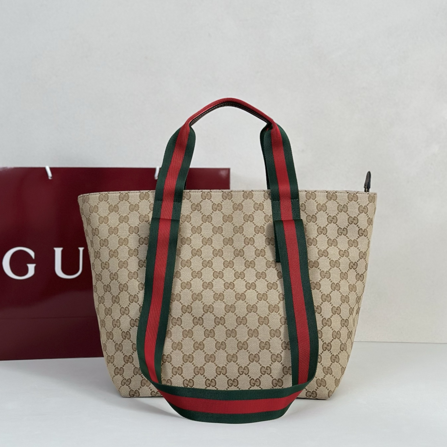 NO:856284,Counter quality, top-quality original goods, real photos!  Model number 875941 light apricot cloth, size width 28.5X height 27X side width 18, batch, Gucci original leather [price based on quantity]19860909专柜品质,顶级原单货,实物实拍！款号875941浅杏布,尺寸宽28.5X高27X侧宽18,批,古奇原厂皮【跑量价】,Bag