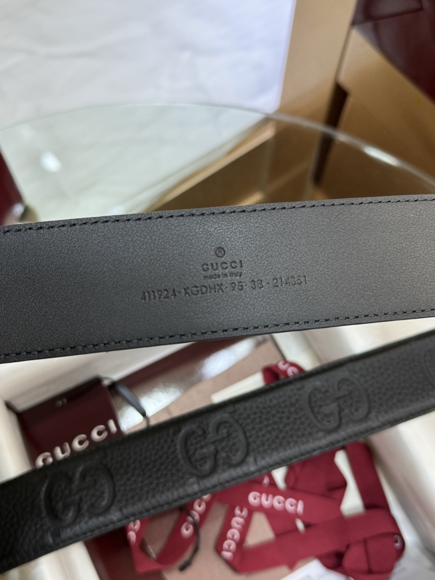Luxurious GG 4.0 cm Fire Belt for High-Class Men with Classic Fashion Elements. - 图片 7